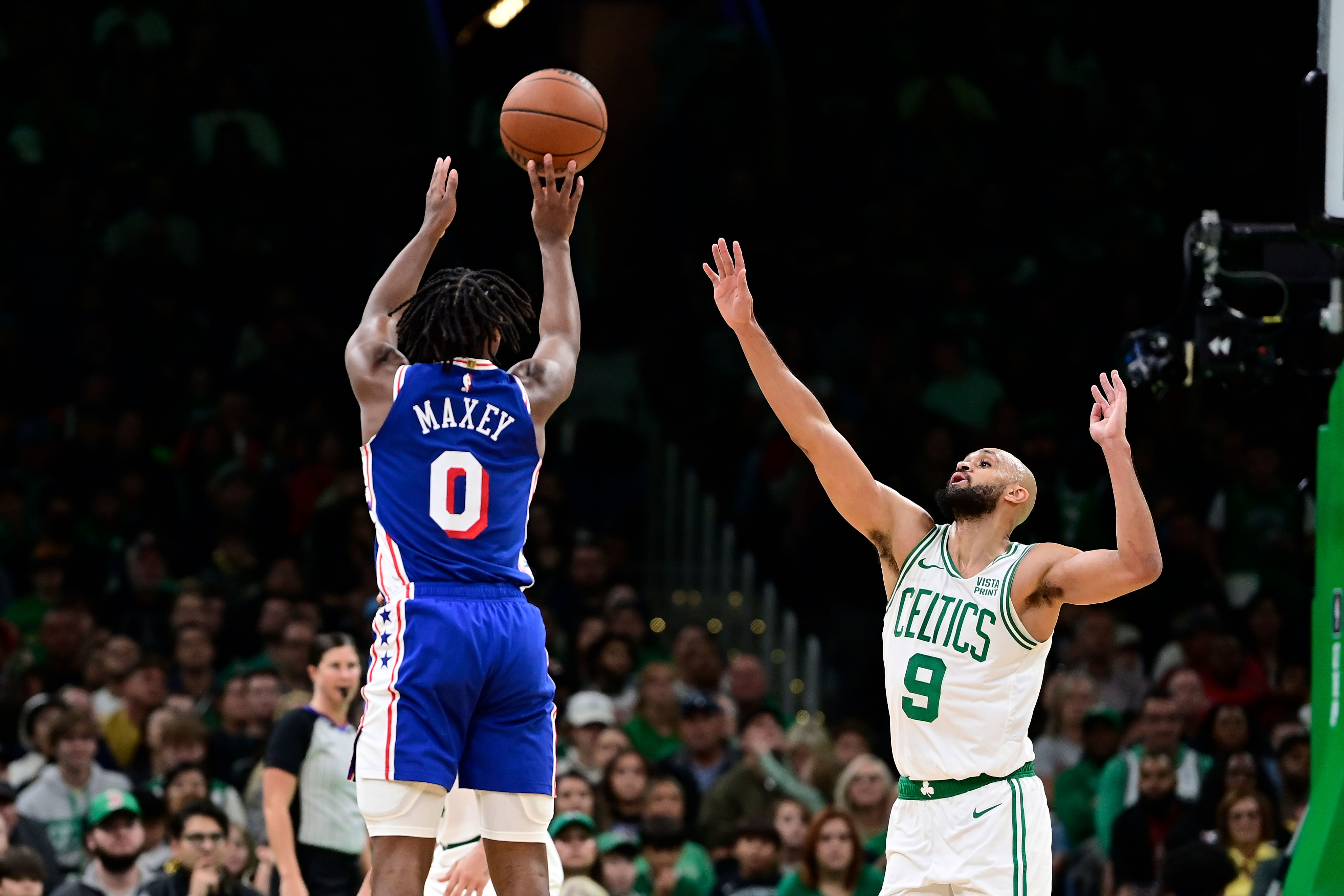 NBA: Preseason-Philadelphia 76ers at Boston Celtics