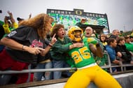 Autzen Stadium is one of the most exciting college football atmospheres in the nation, in real life and on College Football 25. (Photo credit: IMAGN)