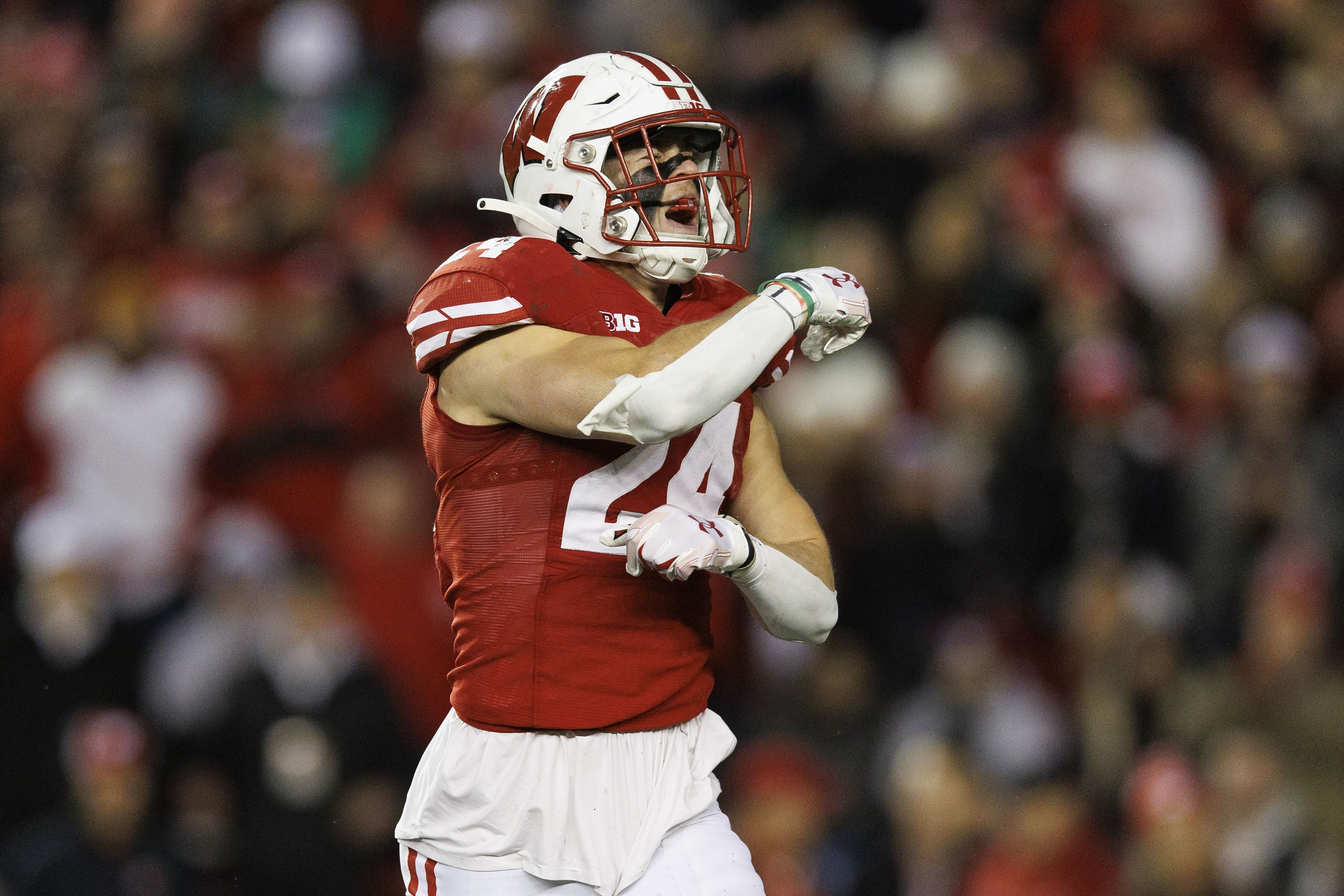 Hunter Wohler - NCAA Football (Northwestern at Wisconsin)