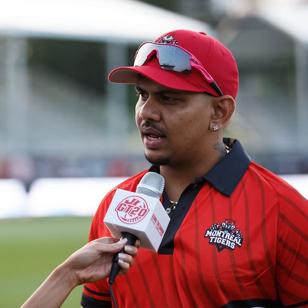 Sunil Narine in action. Photo Courtesy: GT20 Canada