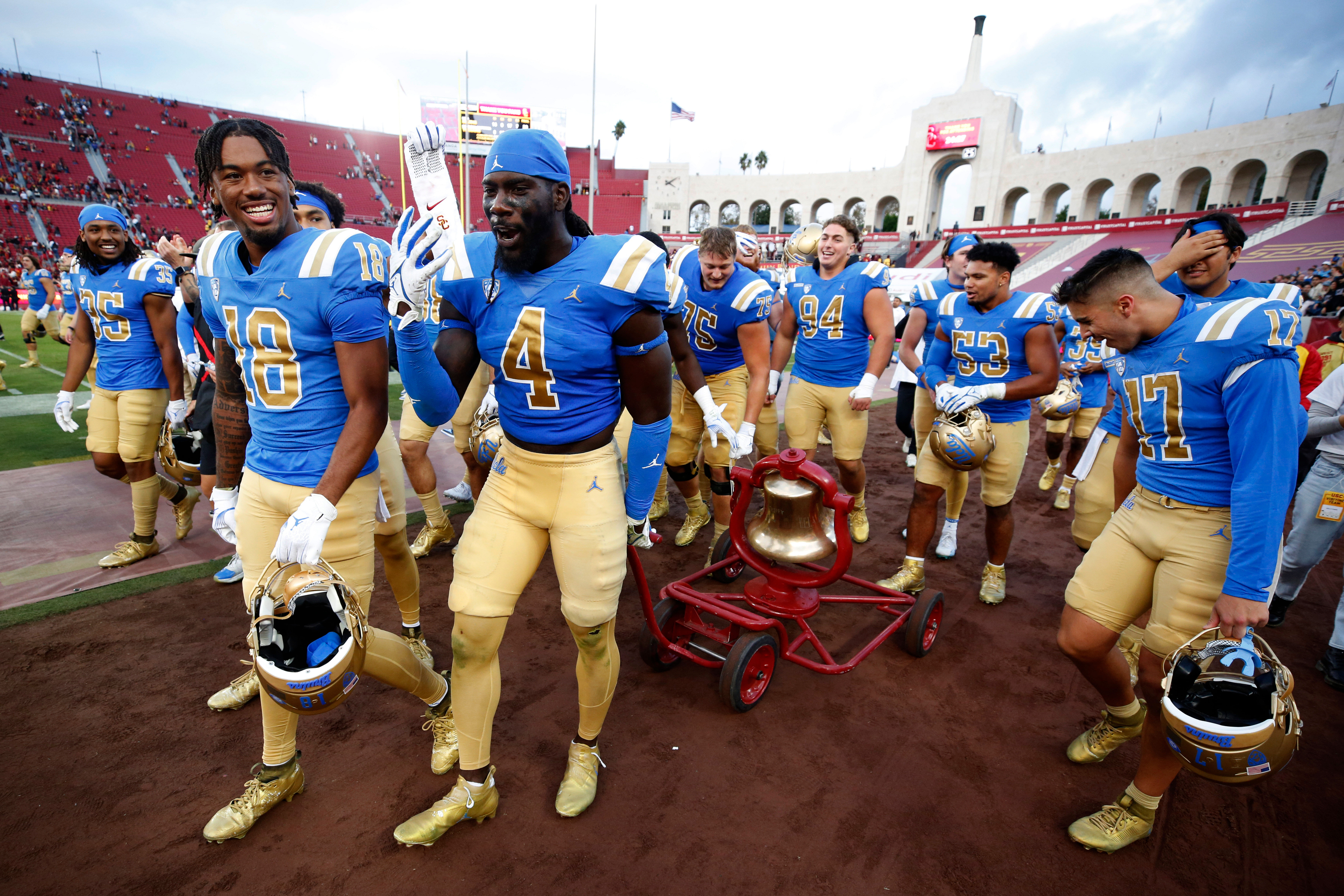 NCAA Football: UCLA at Southern California