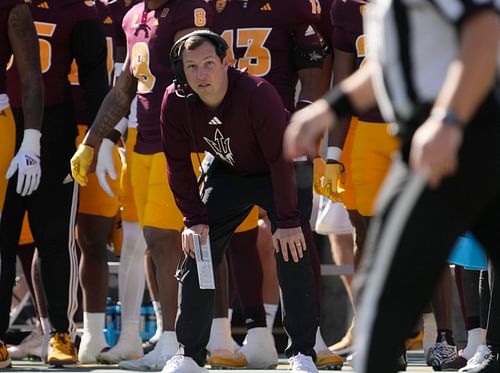 Arizona State coach Kenny Dillingham