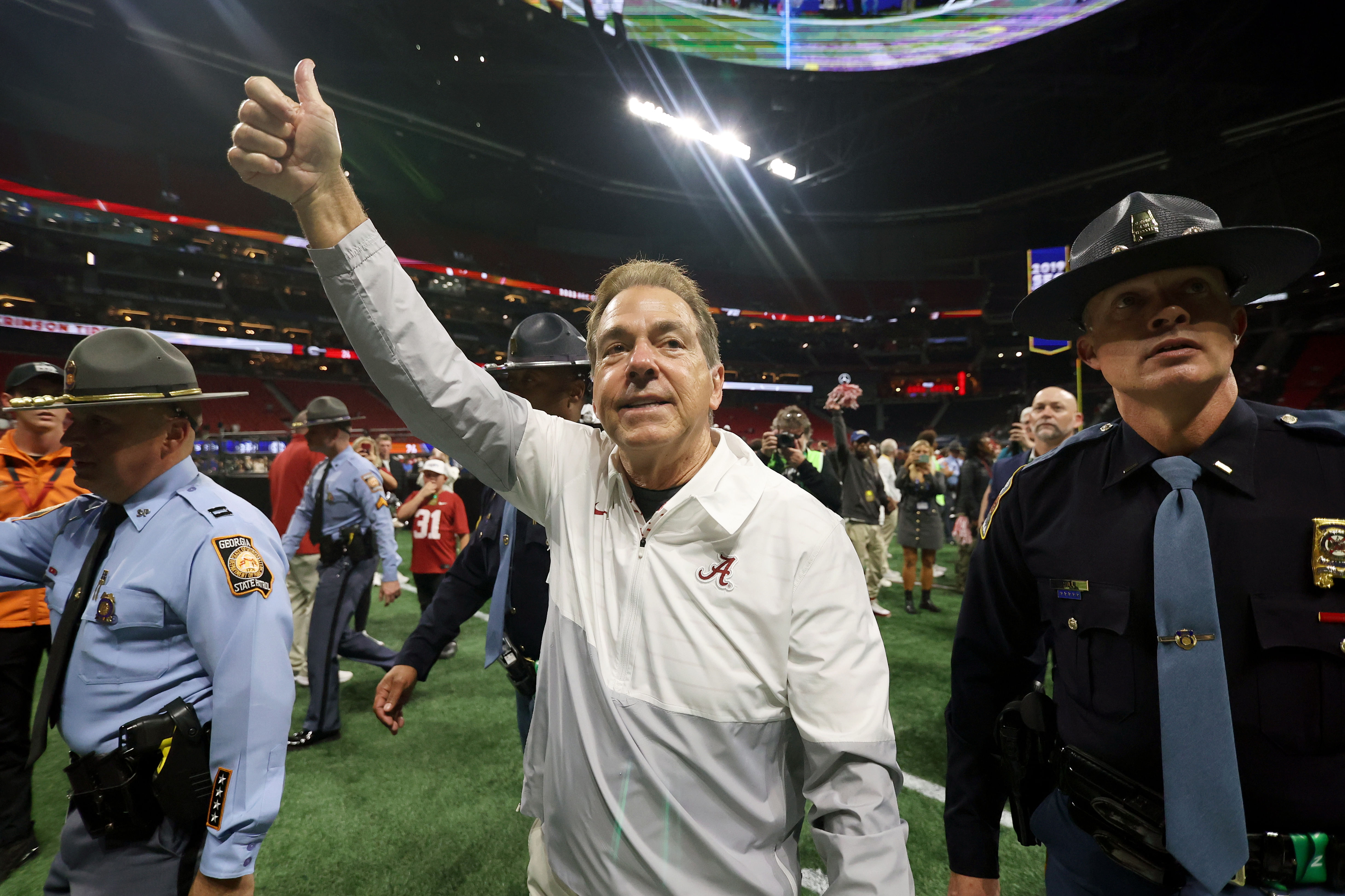 Former Alabama HC Nick Saban (Image Credits - IMAGN)