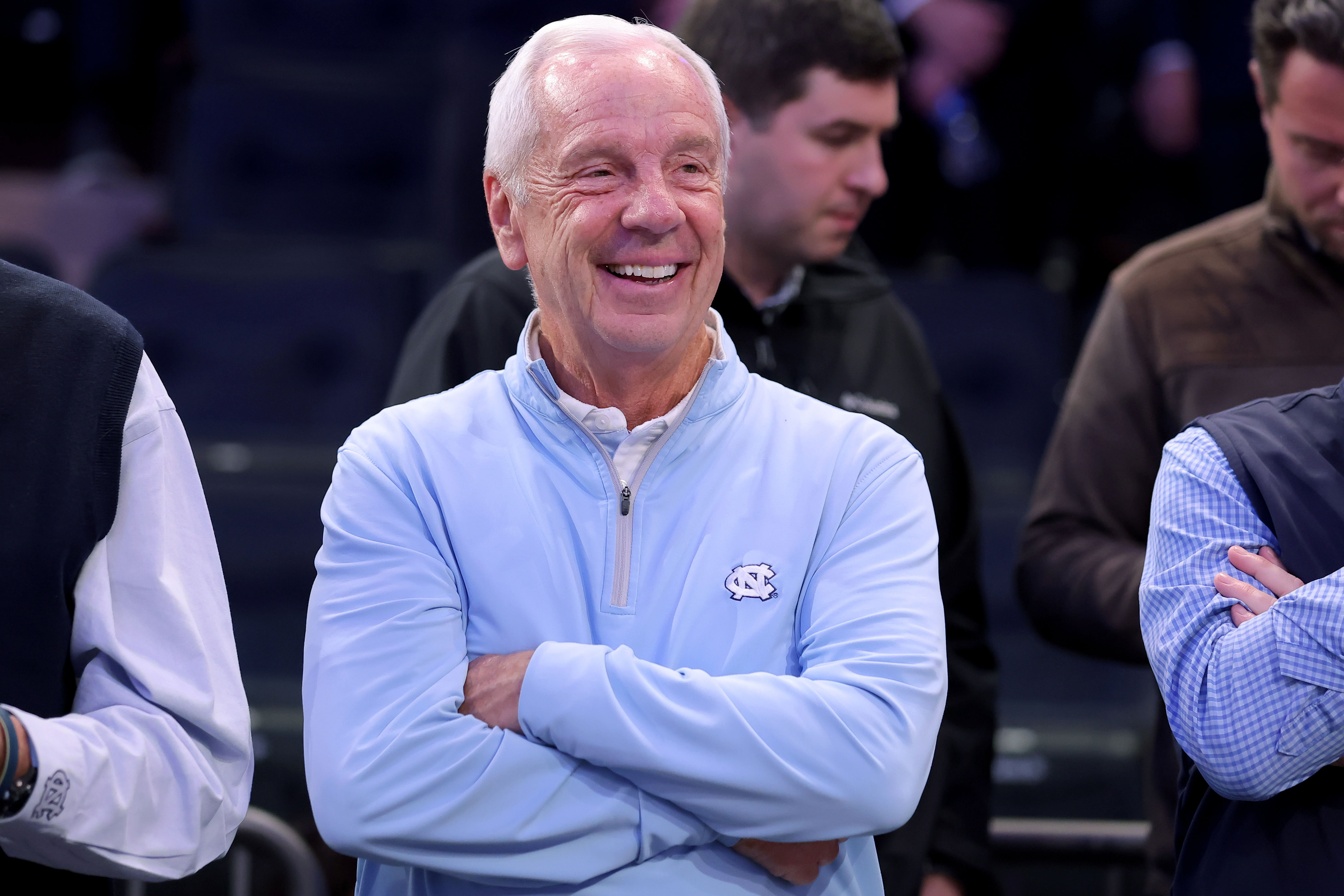 Former North Carolina coach Roy Williams won three NCAA Tournament titles with the Tar Heels. (Photo Credit: Brad Penner-USA TODAY Sports)