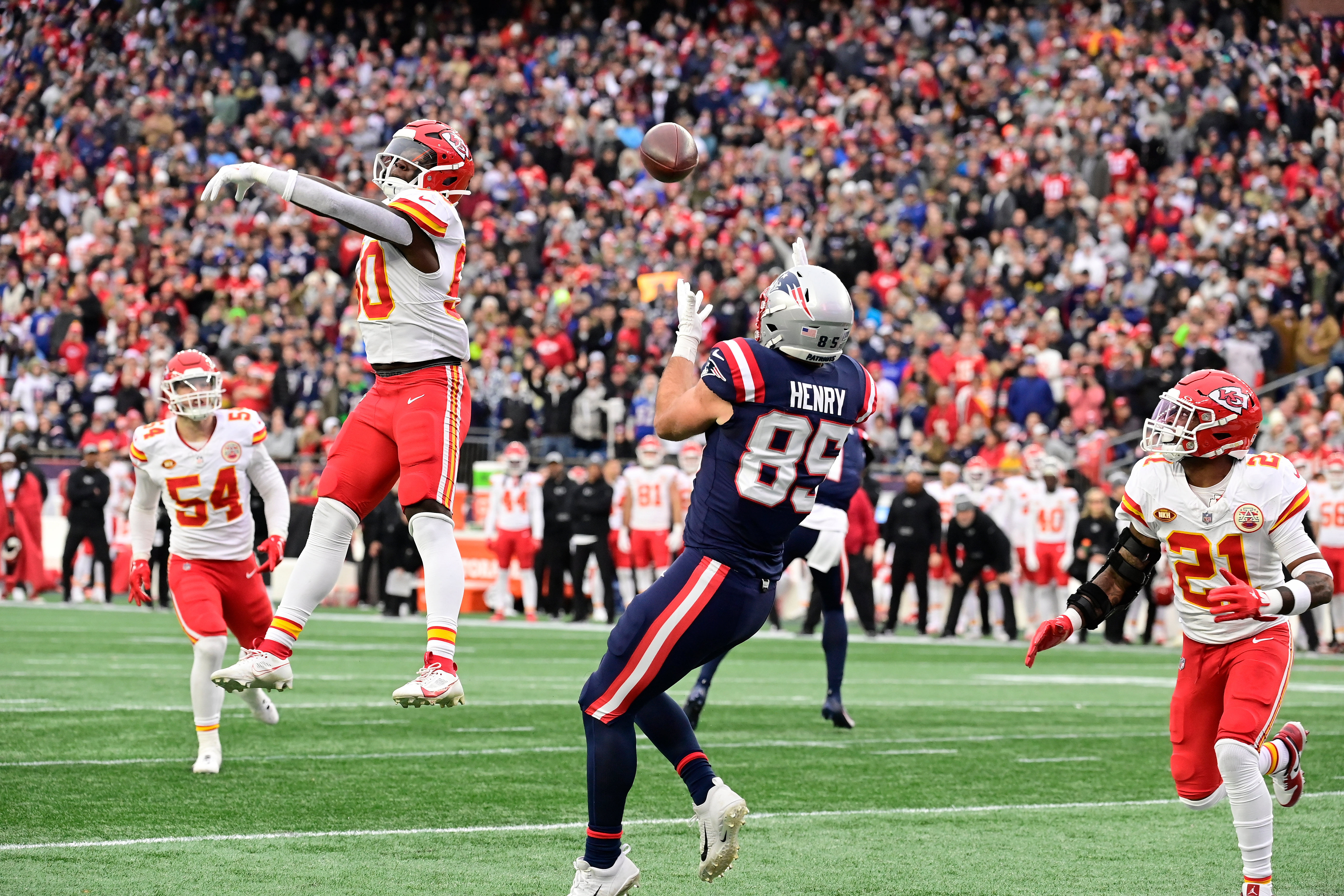 NFL: Kansas City Chiefs at New England Patriots - Source: Imagn