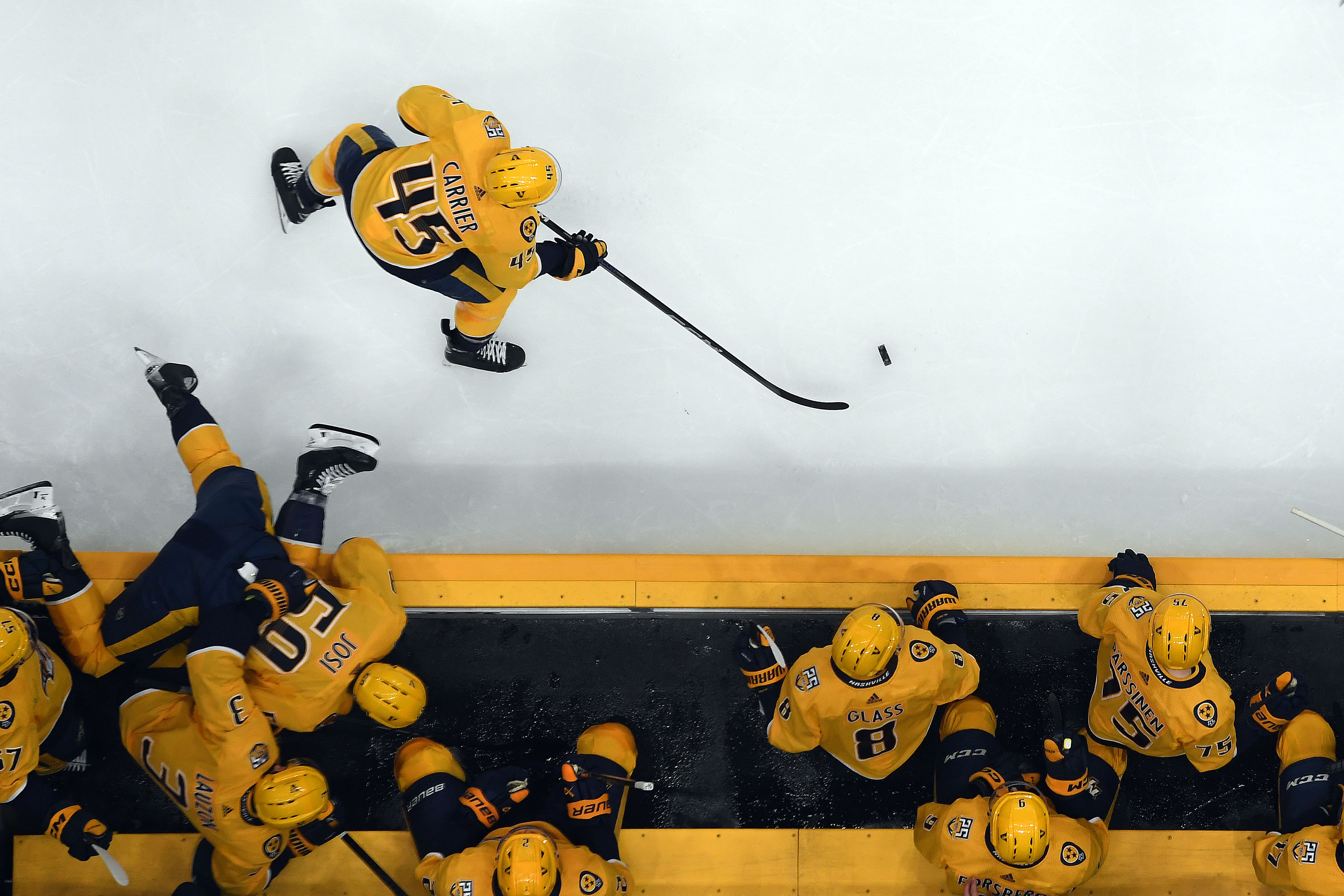 NHL: Carolina Hurricanes at Nashville Predators - Source: Imagn