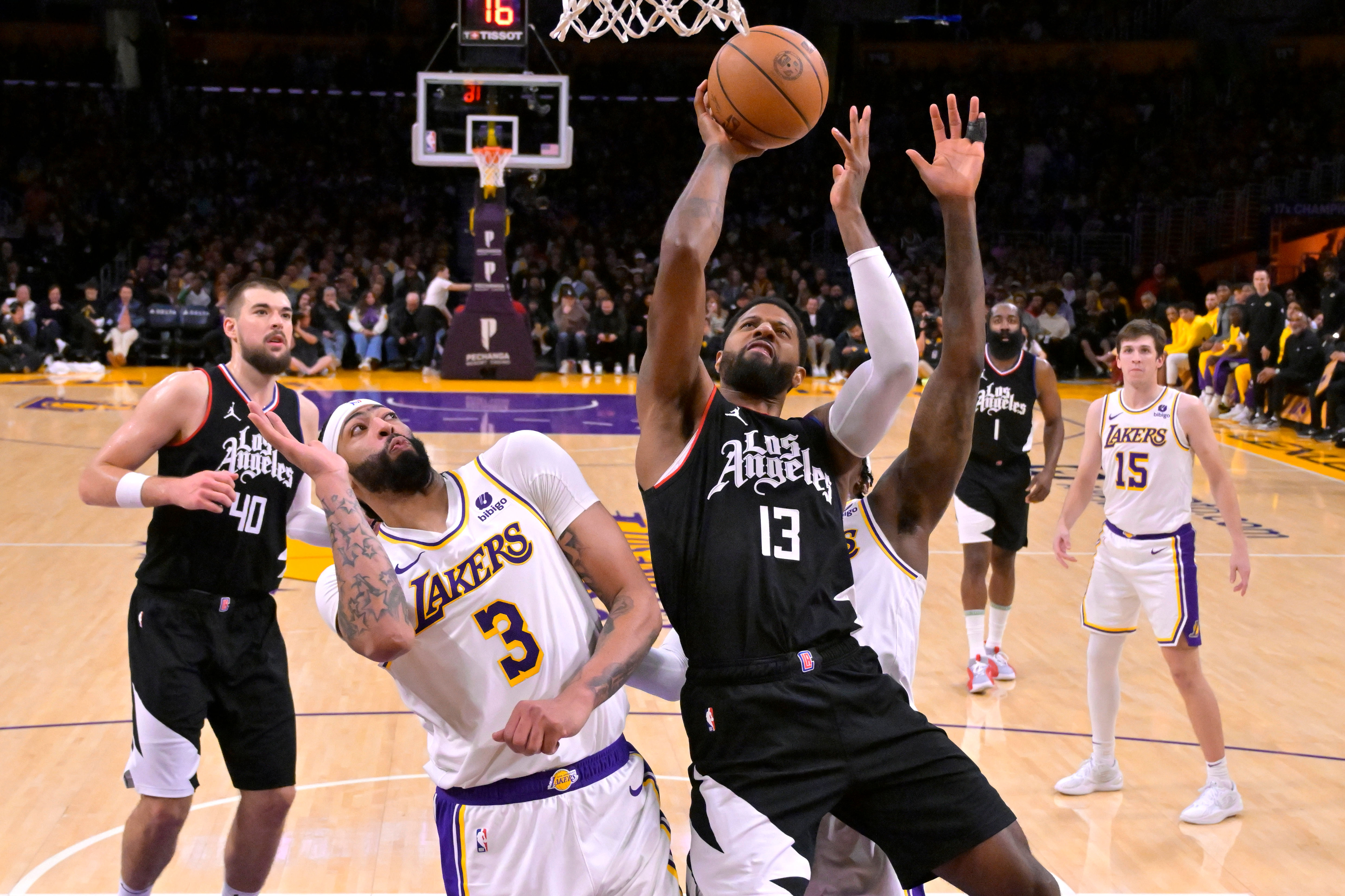 NBA: Los Angeles Clippers at Los Angeles Lakers - Source: Imagn