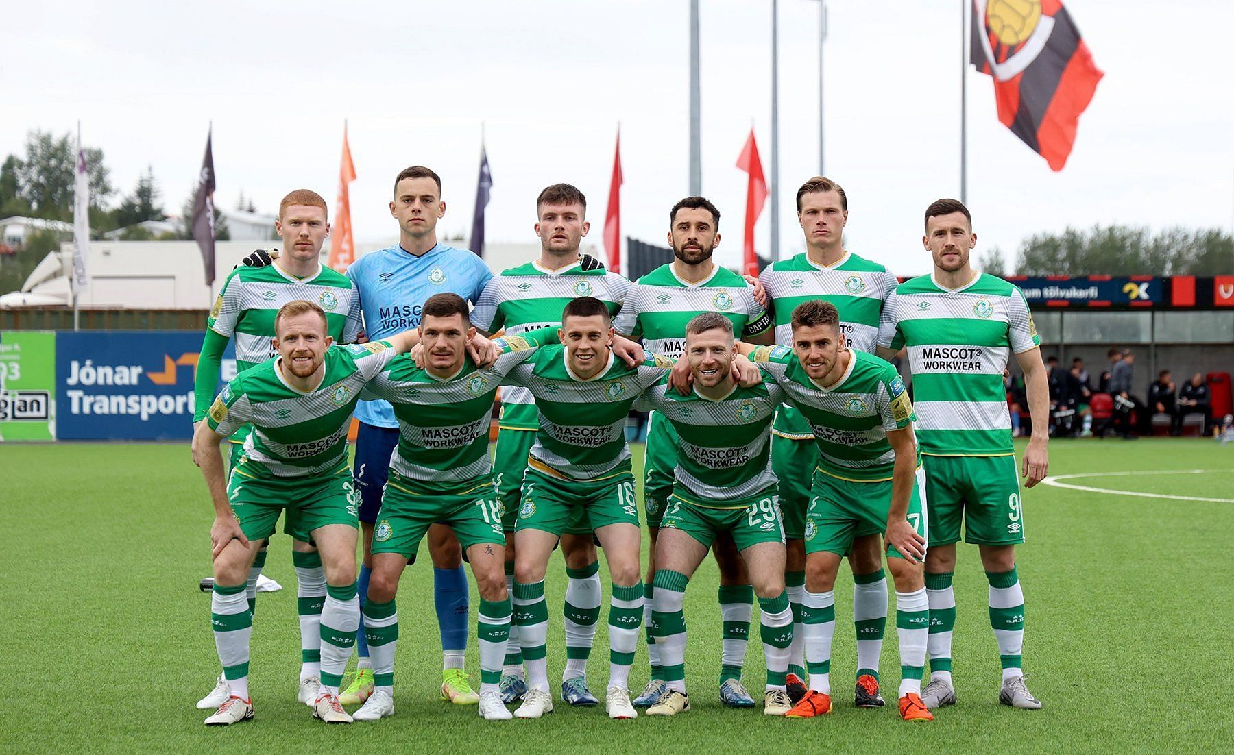 Shamroc Rovers host Vikingur R on Tuesday. Credit: @ShamrockRovers Twitter 