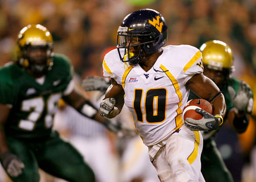 West Virginia RB #10 Steve Slaton [Image: IMAGN]