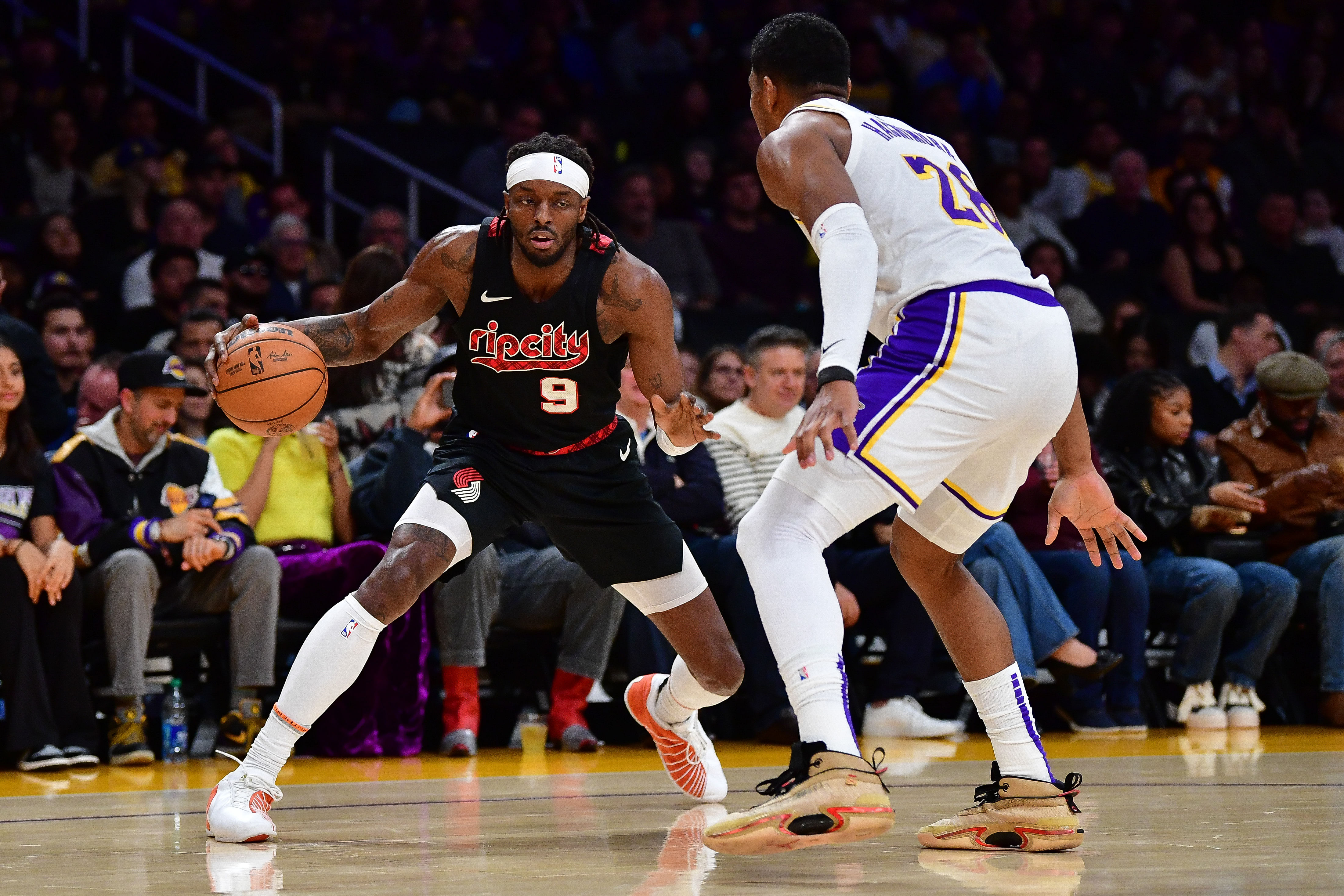 NBA: Portland Trail Blazers at Los Angeles Lakers - Source: Imagn