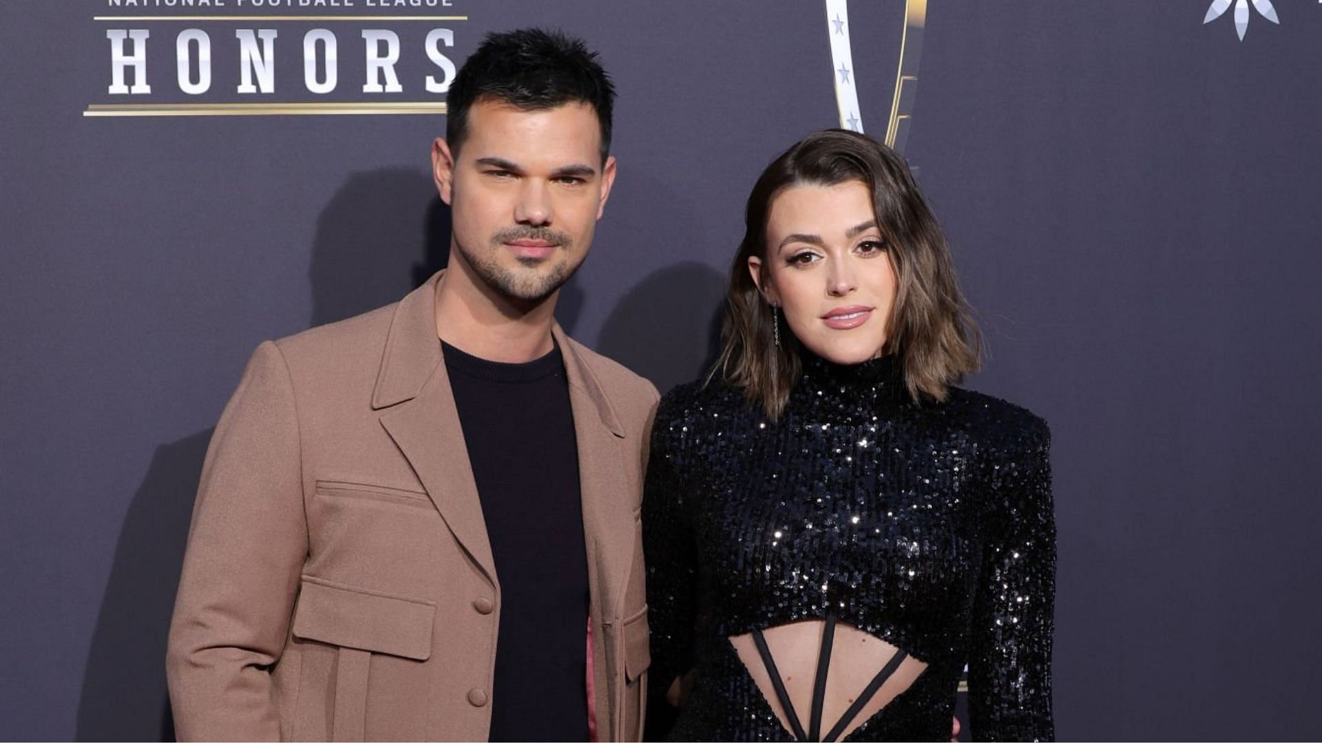 Taylor Lautner and Taylor Dome (Photo by Ethan Miller/Getty Images)