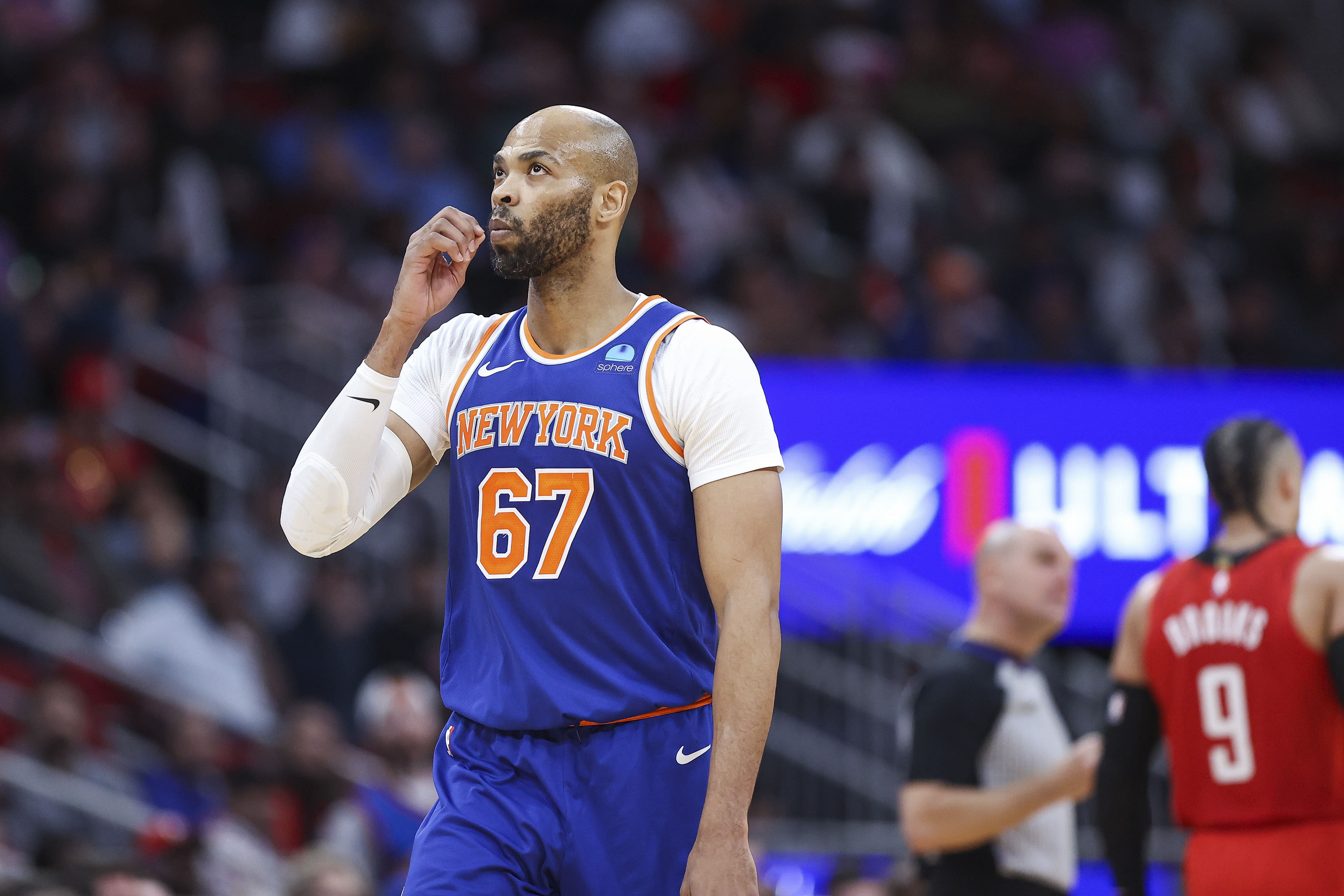 NBA: New York Knicks at Houston Rockets