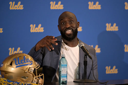 NCAA Football: UCLA Head Coach DeShaun Foster Introductory Press Conference (Source: Imagn)