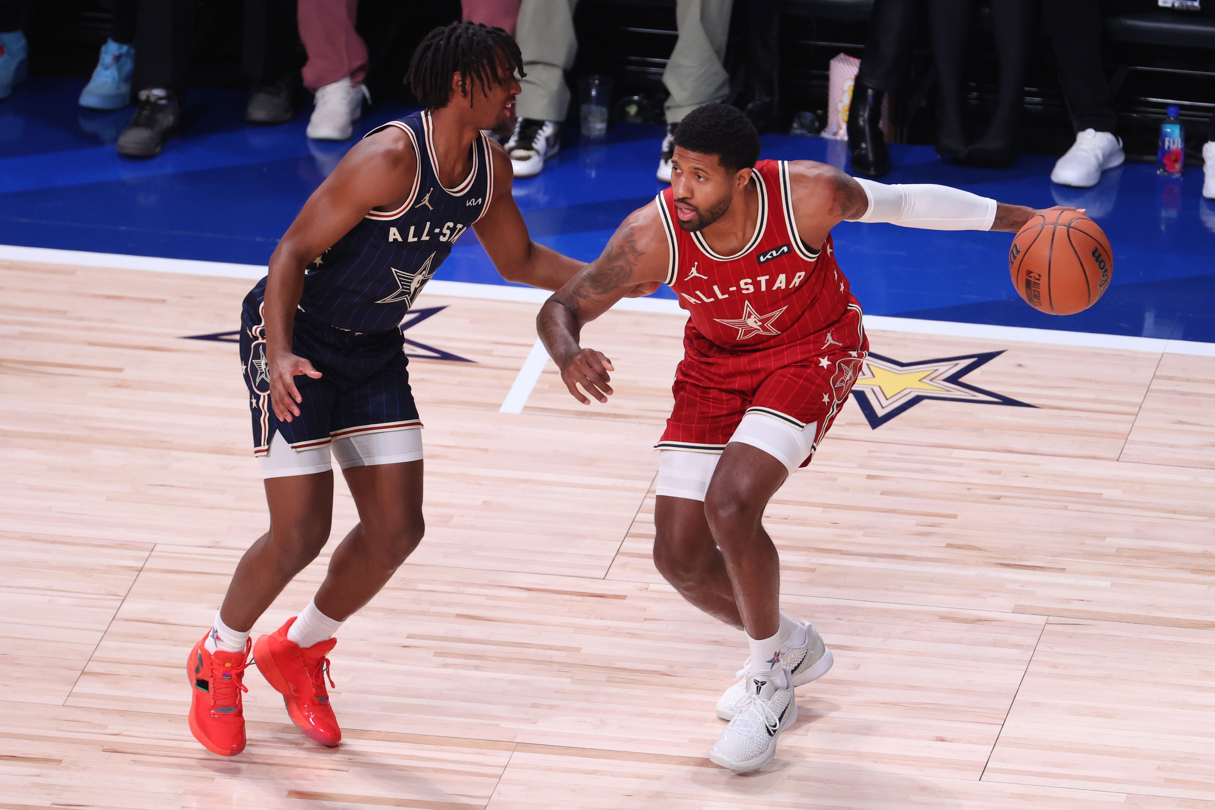 Tyrese Maxey to team up with Paul George and Joel Embiid next season. (Photo: IMAGN)