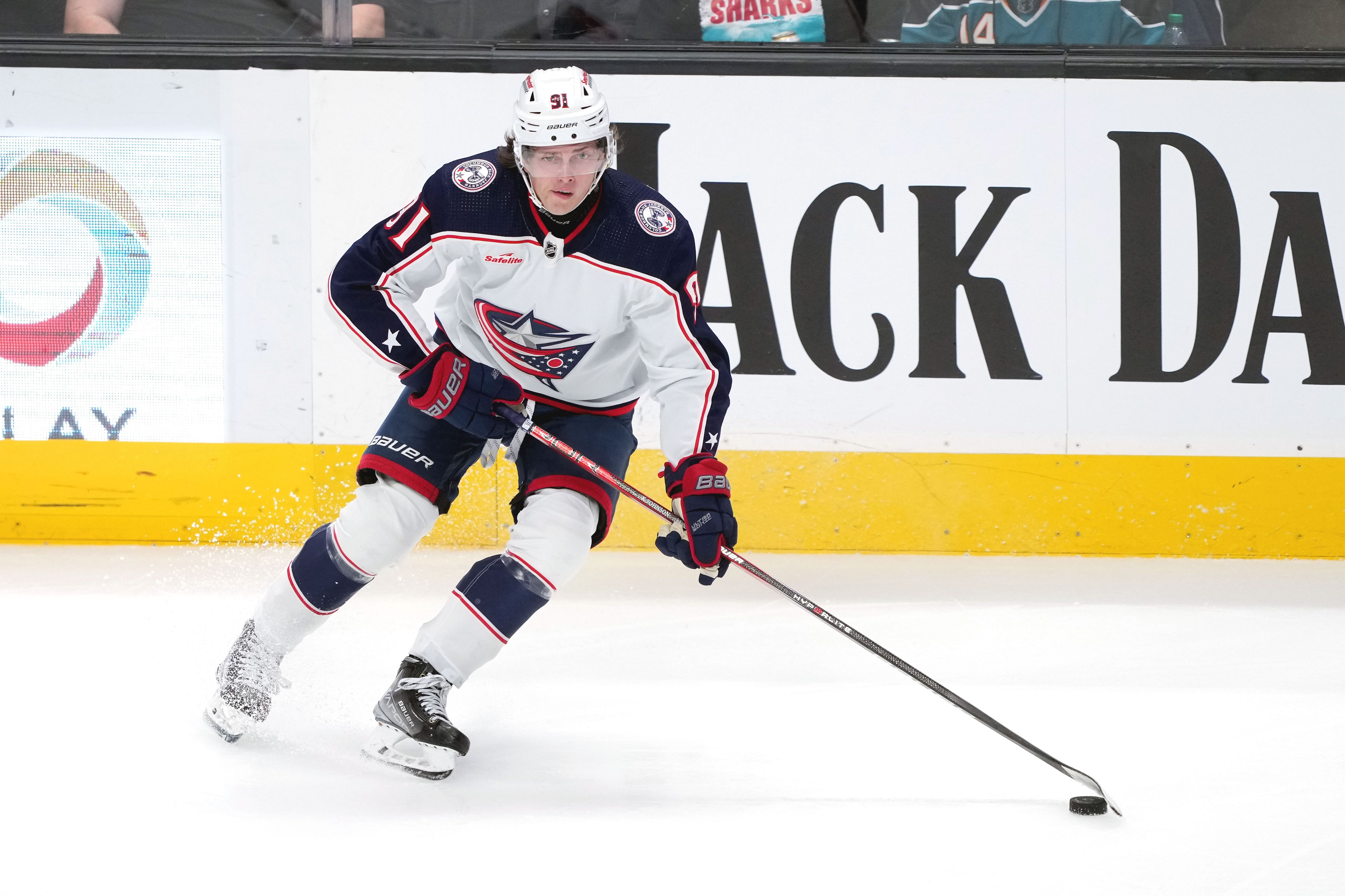 NHL: Columbus Blue Jackets at San Jose Sharks - Source: Imagn