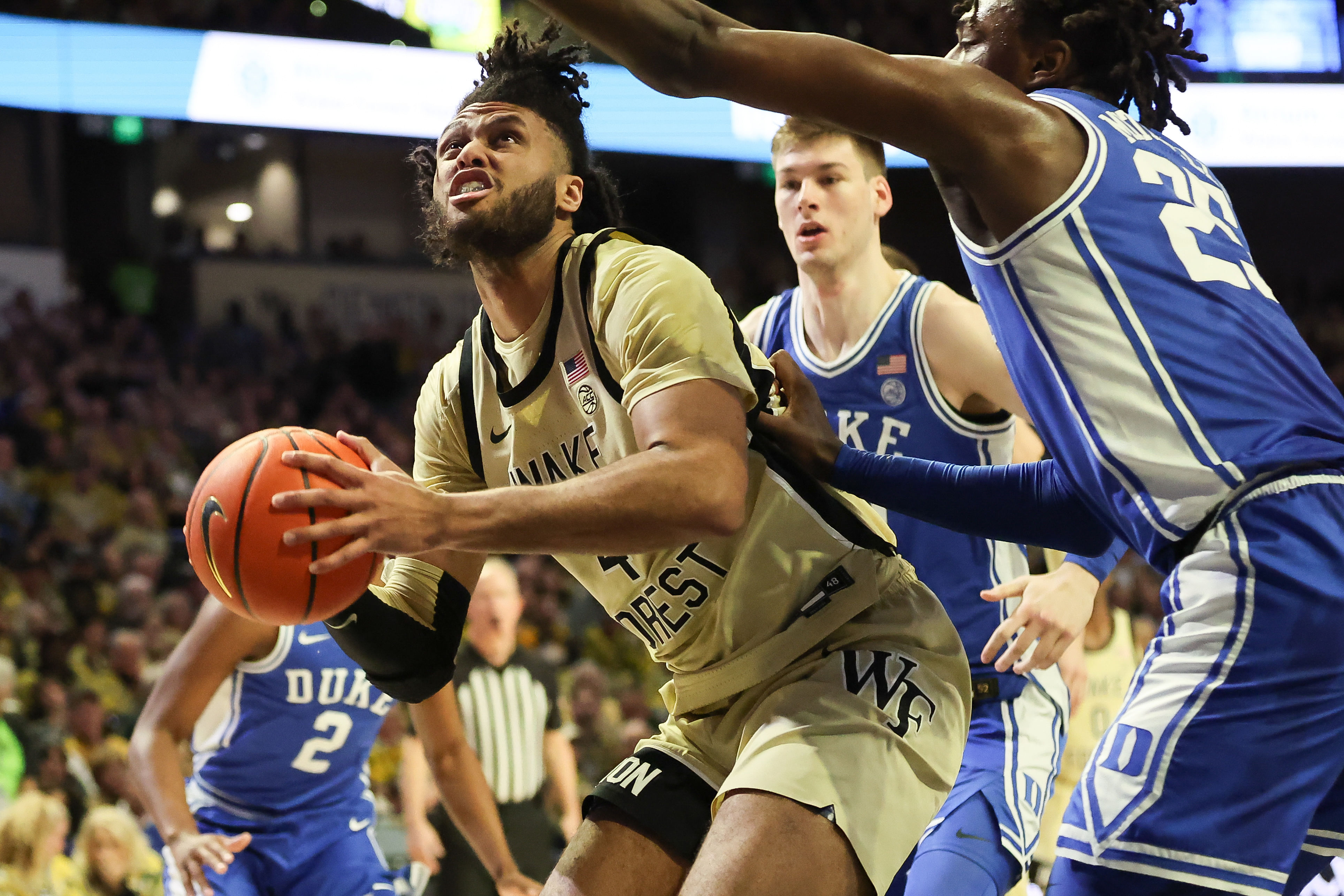 Wake Forest center Efton Reed III (Image Source: IMAGN)