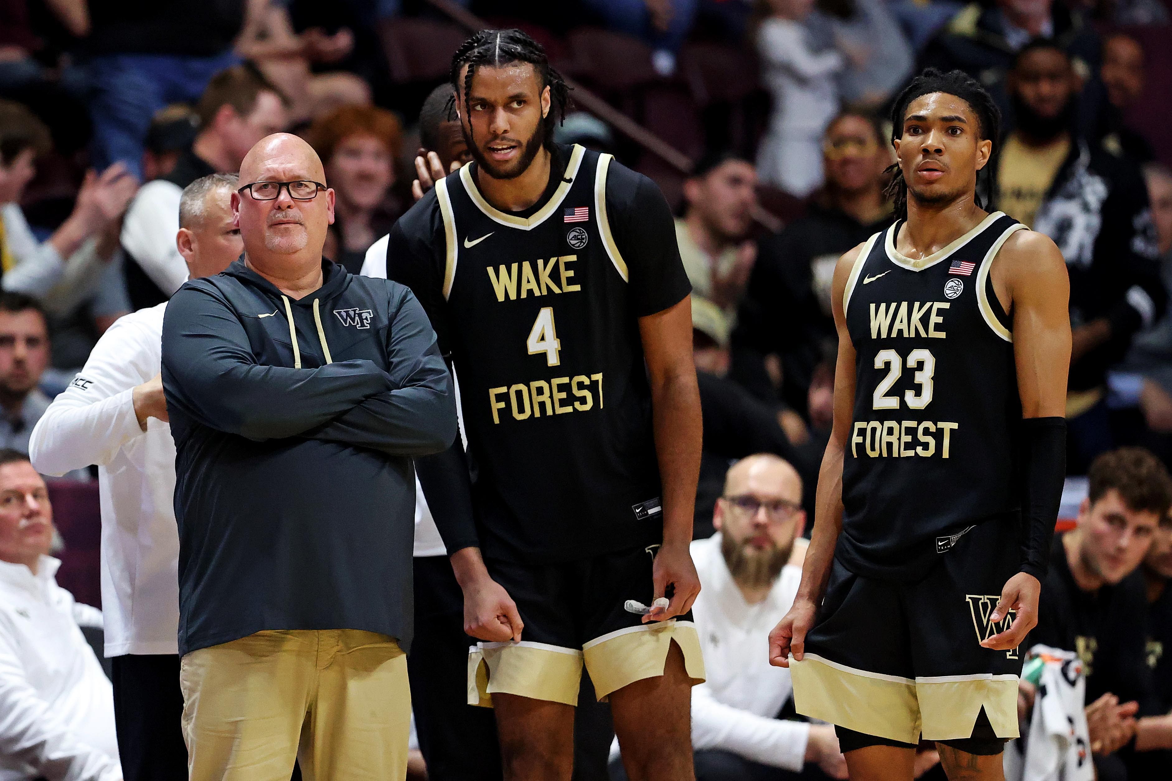 Wake Forest head coach Steve Forbes (Image Source: IMAGN)