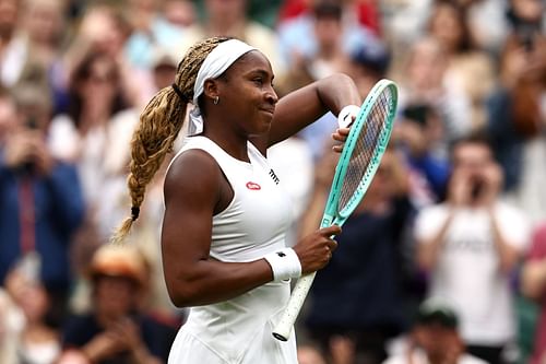 Coco Gauff at The Championships - Wimbledon 2024 (IMAGE: GETTY)