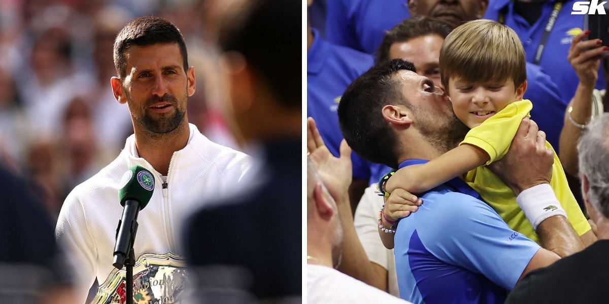 Novak Djokovic promises son Stefan his full support (Source: Getty)