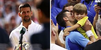 "I'll be there for you" - Novak Djokovic promises son Stefan his full support should he wish to pursue a career in tennis