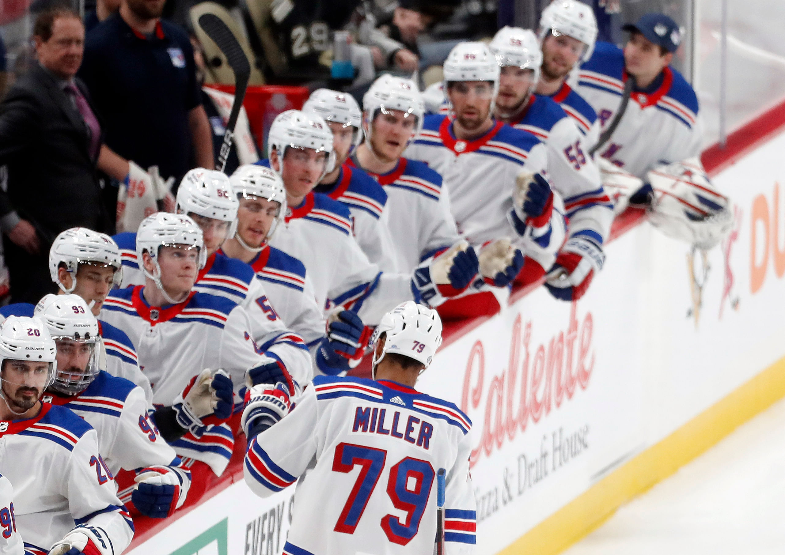 NHL: New York Rangers at Pittsburgh Penguins