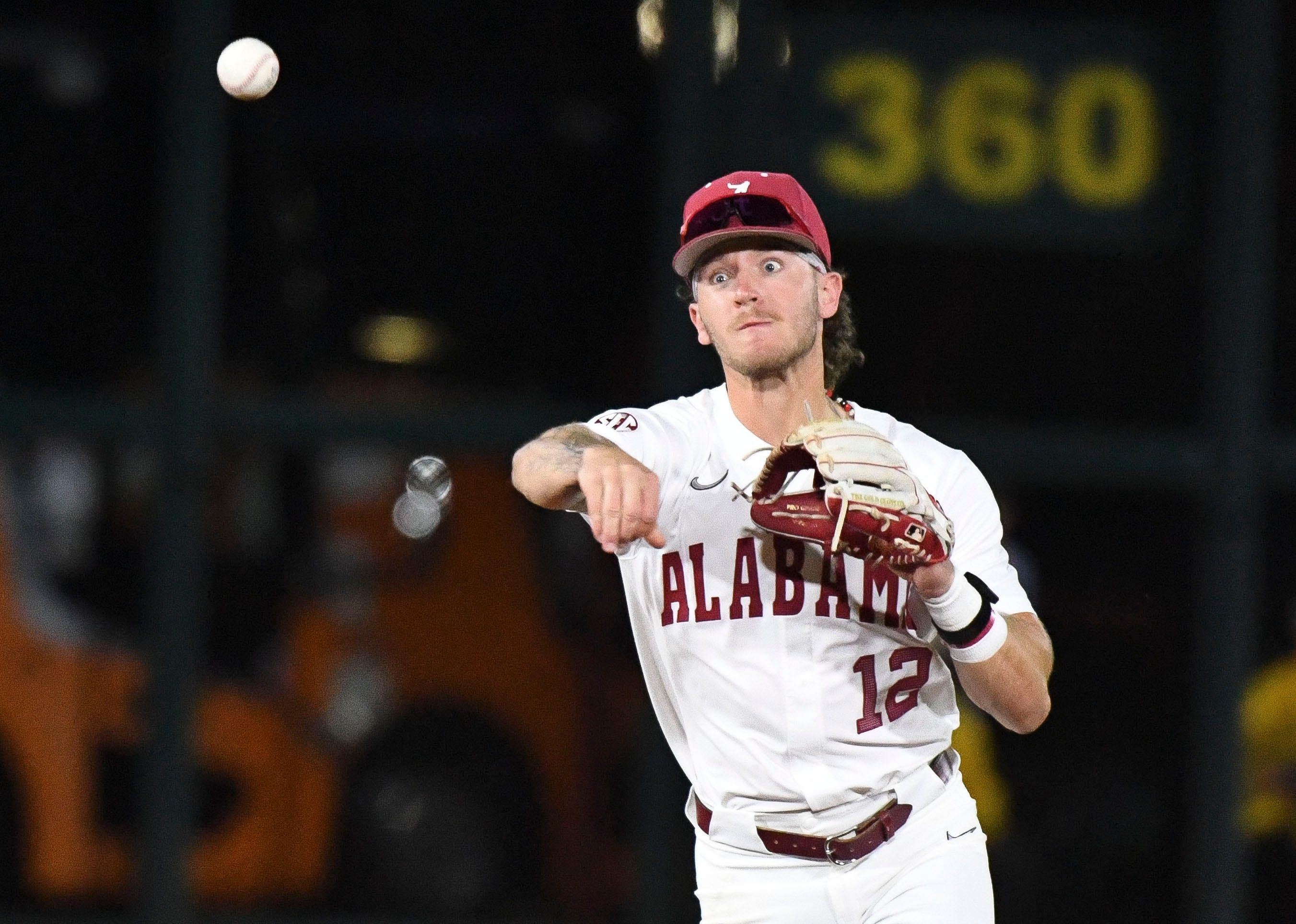 Alabama's Gage Miller hit .381 with 19 home runs and 56 RBIs this season (Image Source: IMAGN)