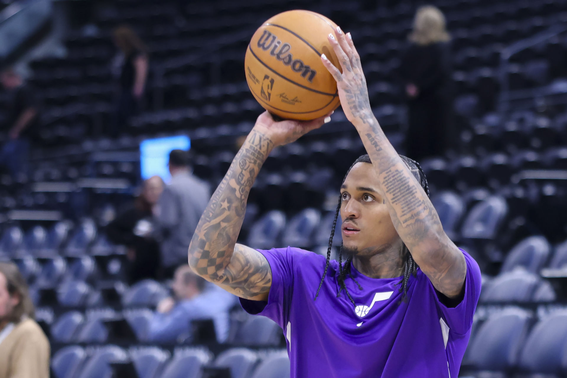 Utah Jazz guard Jordan Clarkson (Imagn)