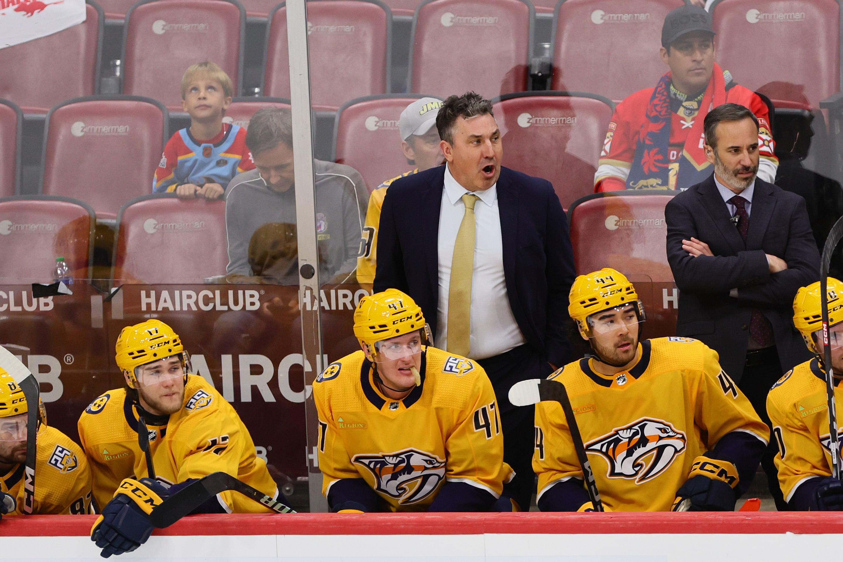 NHL: Nashville Predators at Florida Panthers