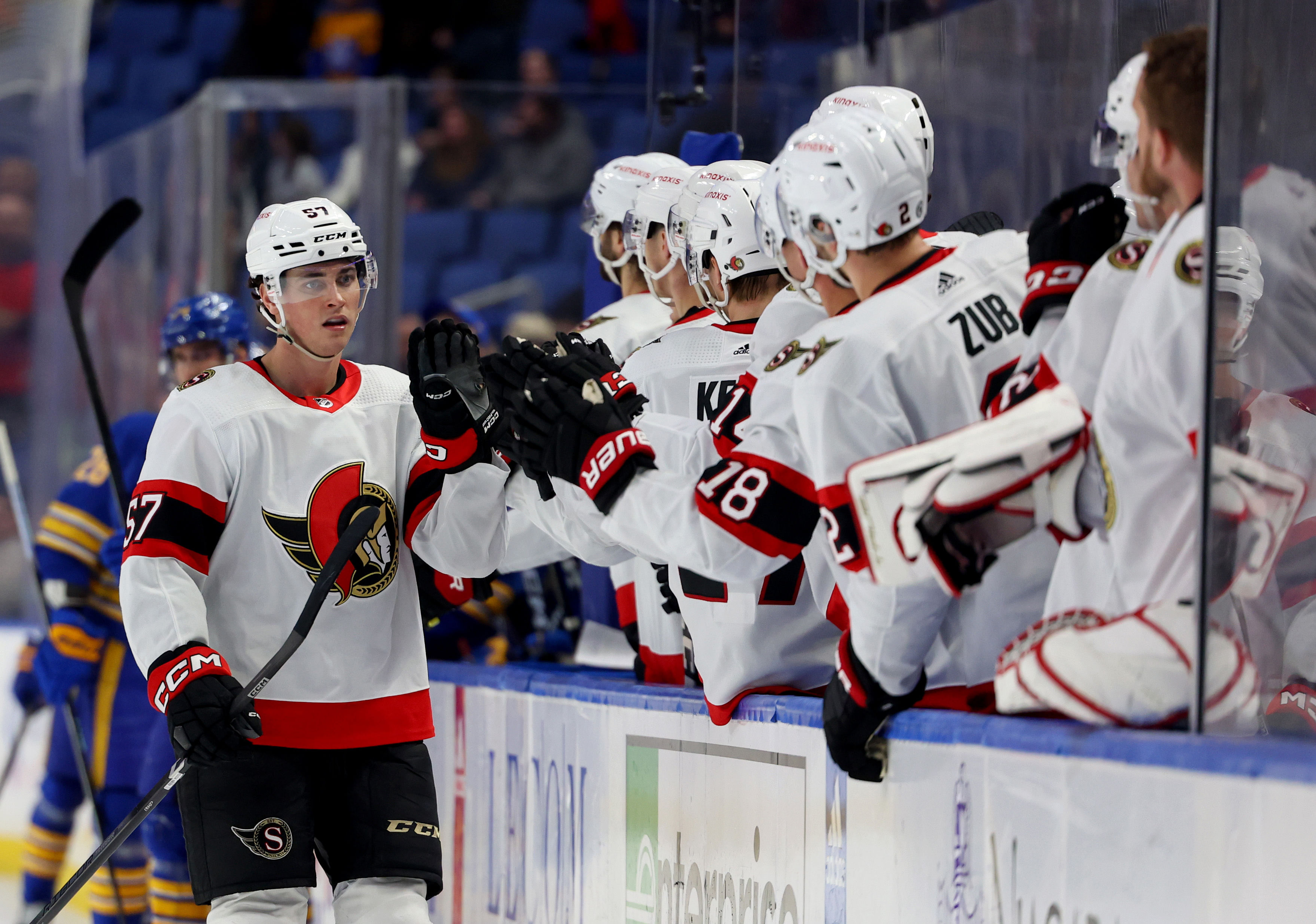 NHL: Ottawa Senators at Buffalo Sabres