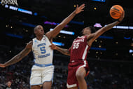 Armando Bacot played 169 games for North Carolina and contributed well to the team's cause, scoring 13.9 ppg, 10.1 rpg, 1.3 apg and 1.3 bpg in 28.2 minutes.