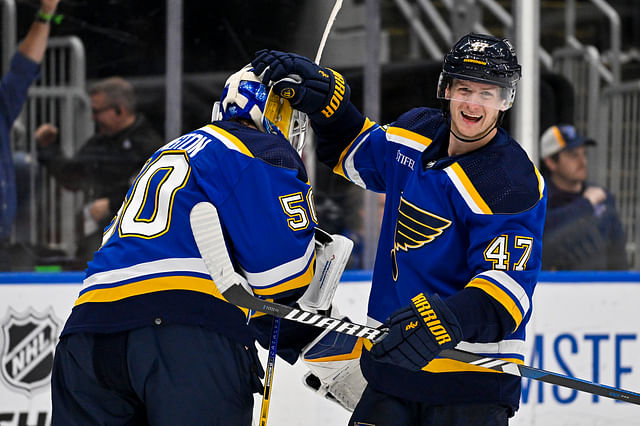 NHL: Calgary Flames at St. Louis Blues