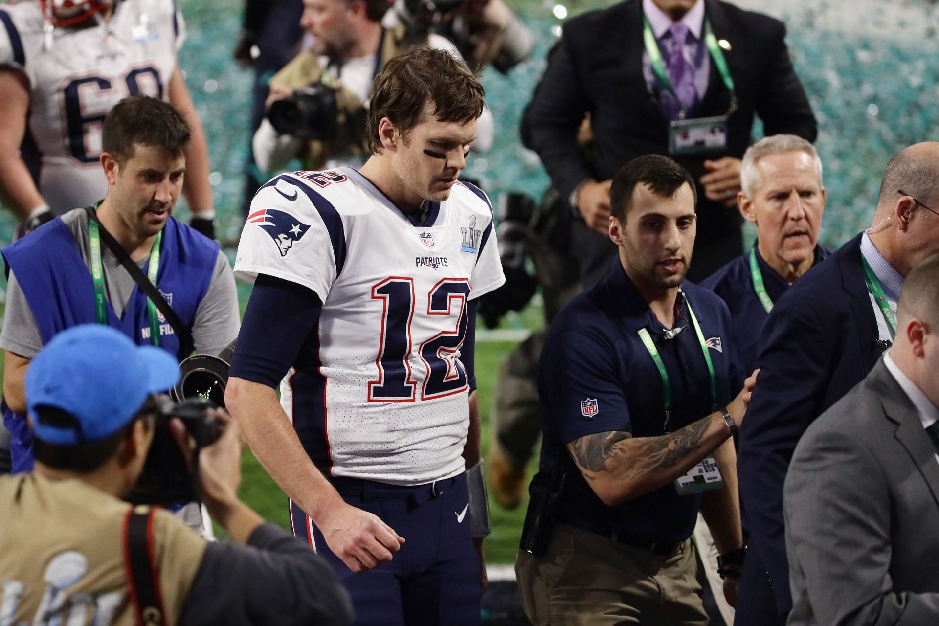 Tom Brady during Super Bowl LII - Philadelphia Eagles v New England Patriots