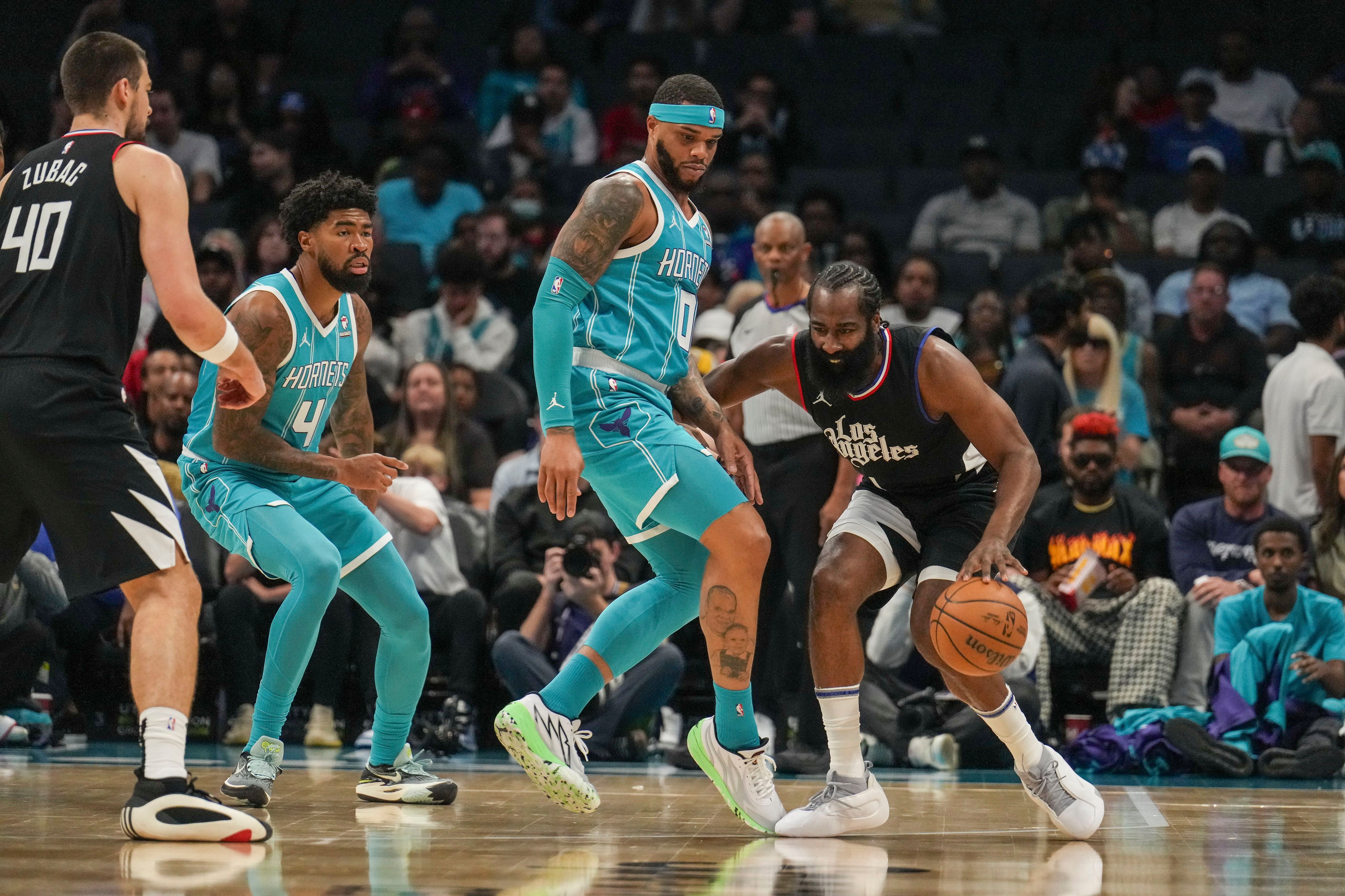 NBA: Los Angeles Clippers at Charlotte Hornets