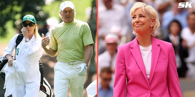"I tell Chris Evert I'm aching and she's kicking me out the door" - When American's ex-husband Greg Norman revealed how she helped him with his career