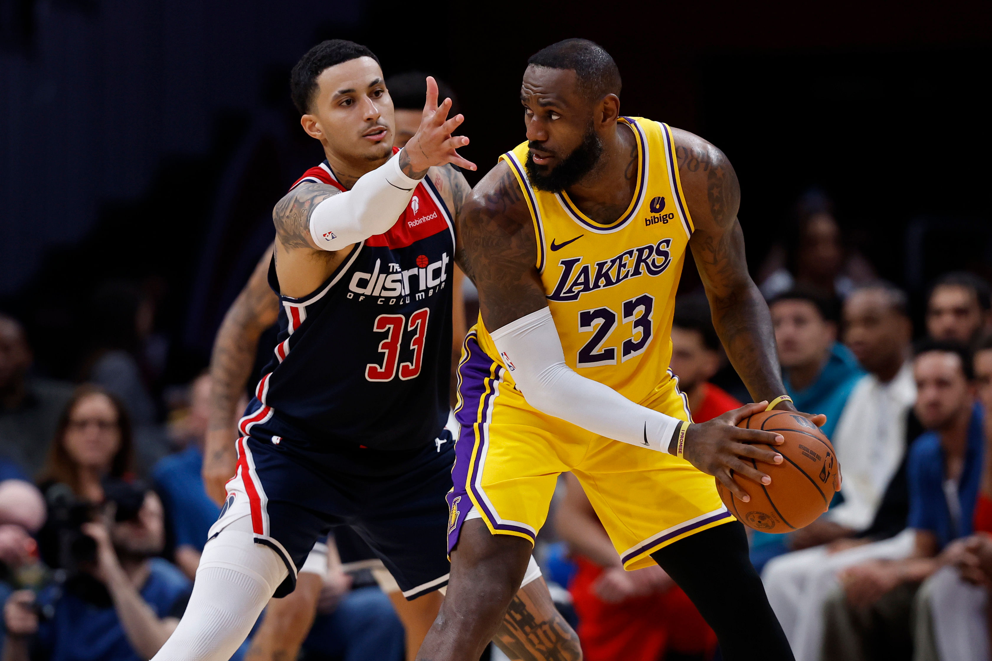 NBA: Los Angeles Lakers at Washington Wizards