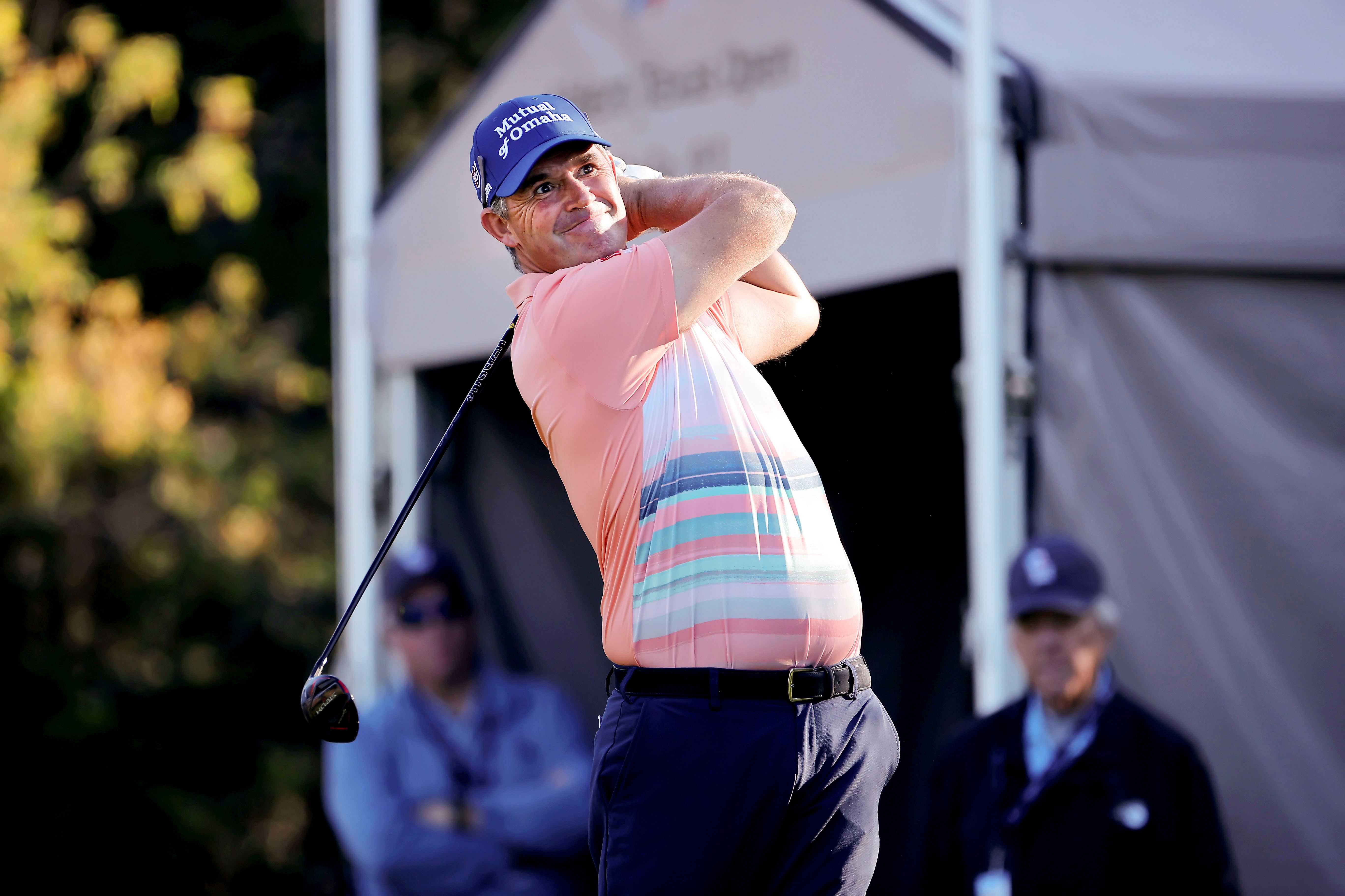 Padraig Harrington won The Open back-to-back (Imagn)