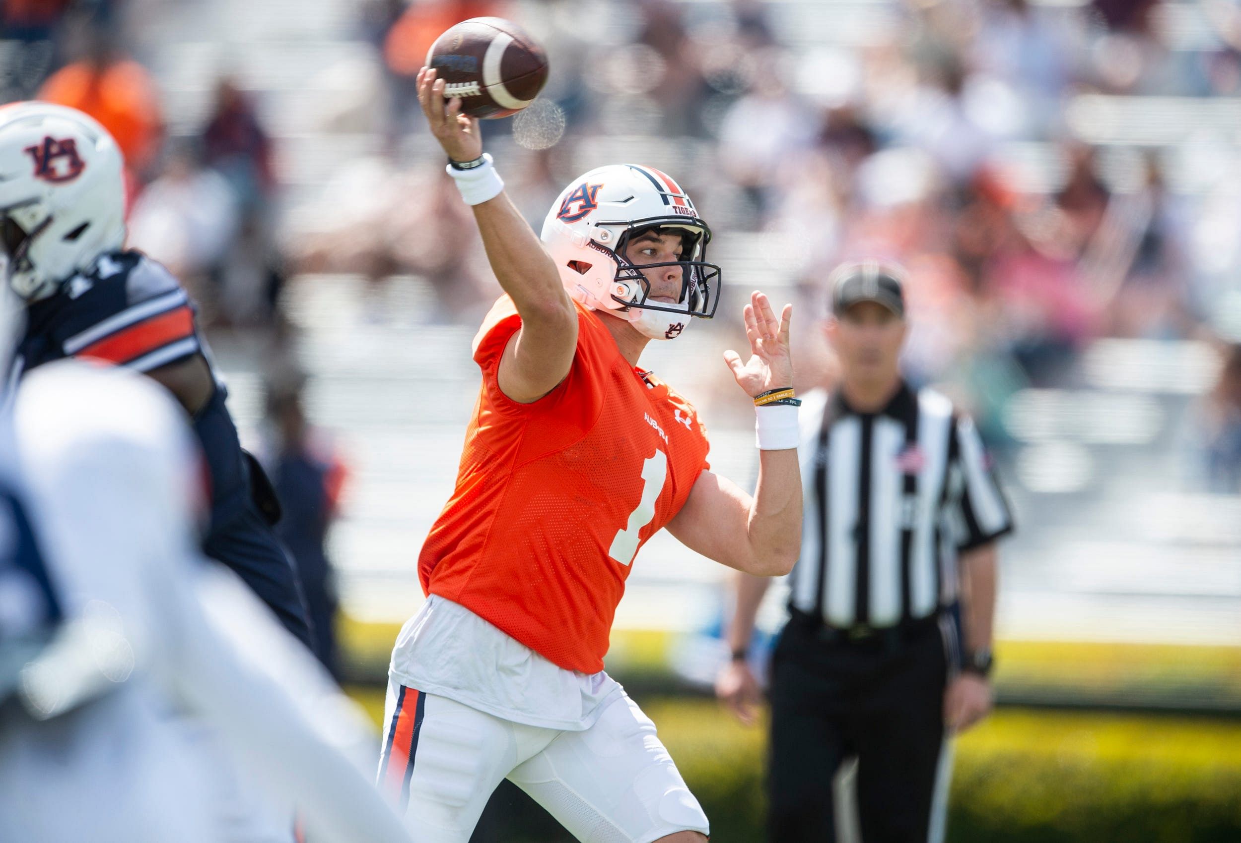 Any Auburn playoff projections 2024 are incumbent on a big season from QB Payton Thorne. (Photo credit: IMAGN)