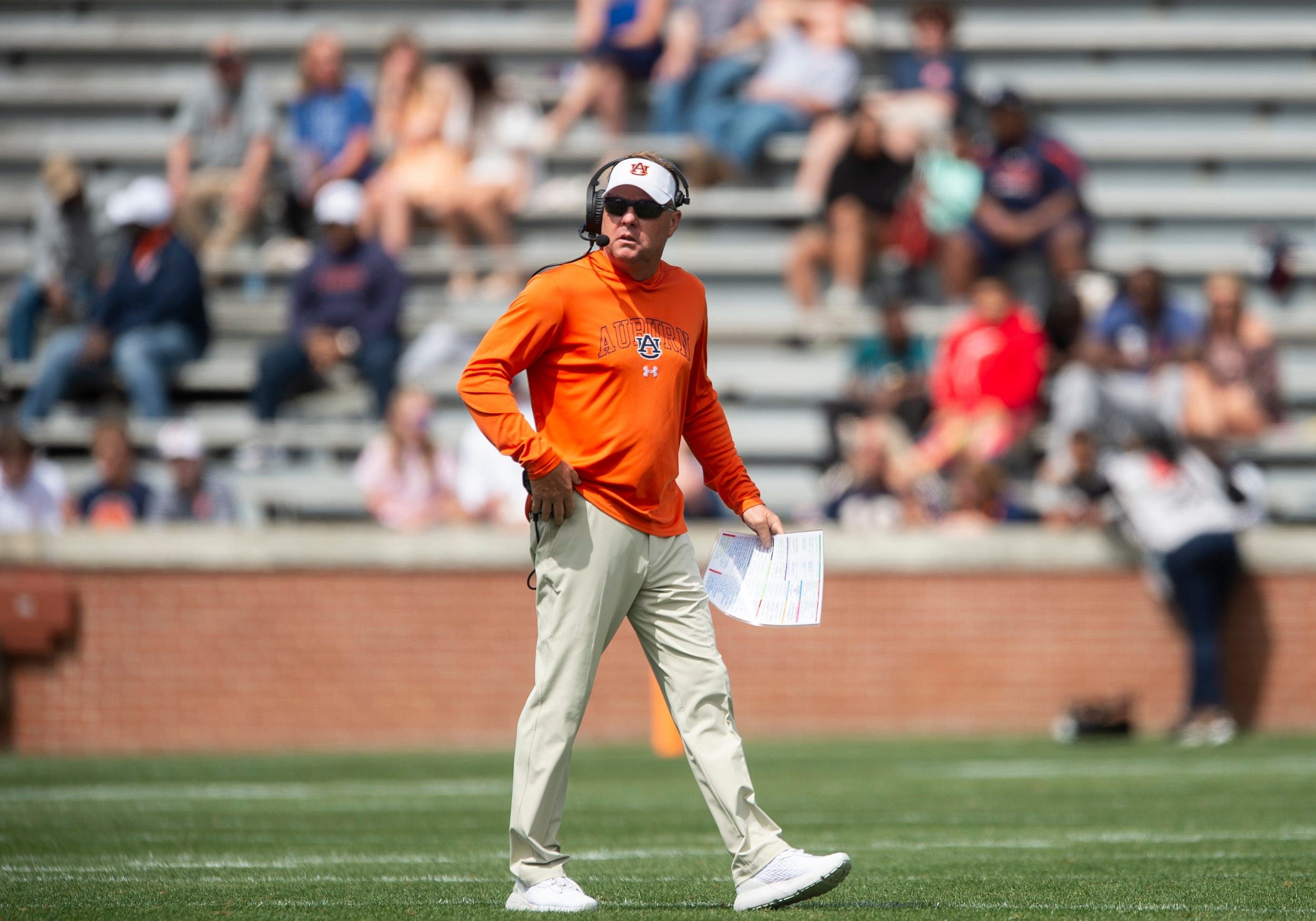 Auburn Tigers head coach Hugh Freeze