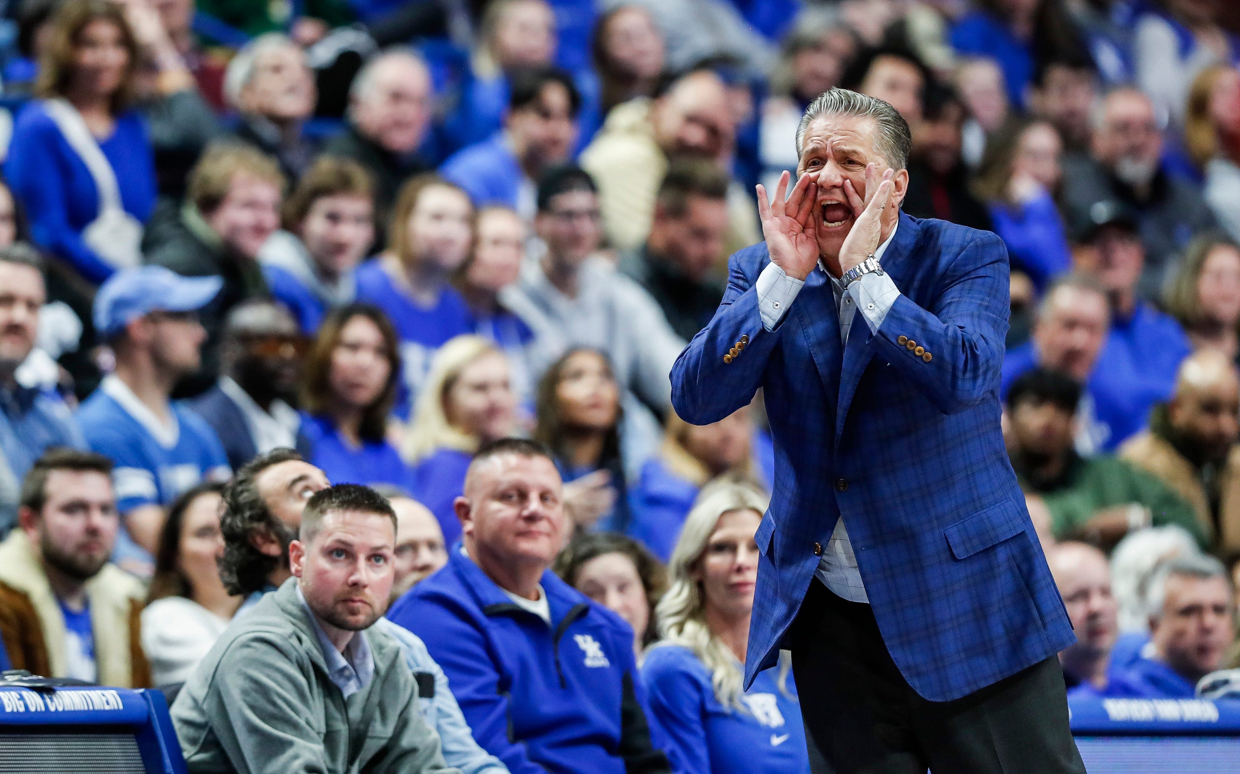 John Calipari is set to wear a new coat this season as the new coach of Arkansas Razorbacks. He will face Kentucky in one of the SEC games scheduled this season. (Image Source: IMAGN)