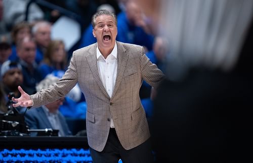 John Calipari coached a near-league worth of NBA talent in his tenure at Kentucky. (Photo Credit: USA TODAY)