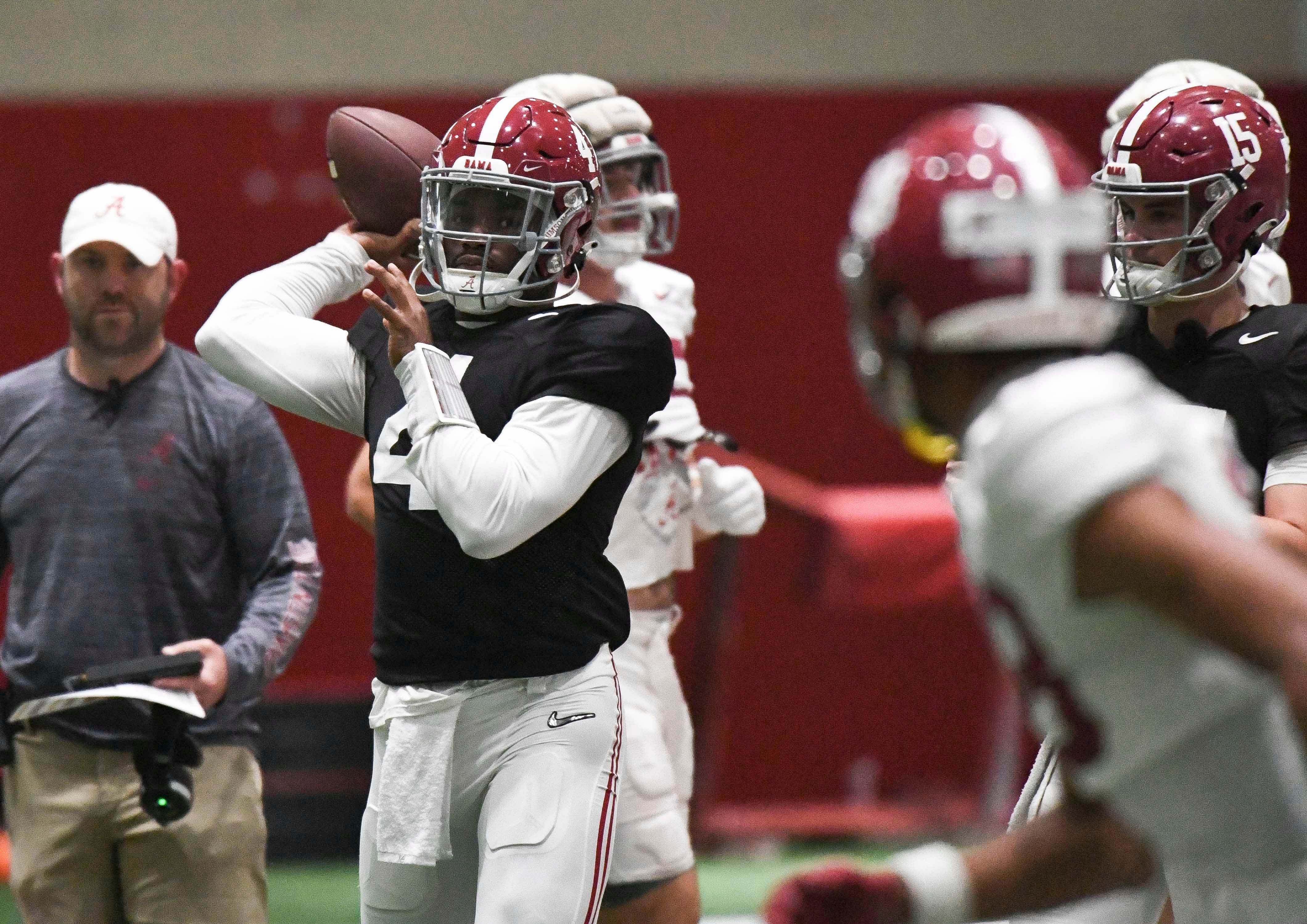 Alabama QB Jalen Milroe could be one of the top SEC QBs in 2024 (Photo Credit: Tuscaloosa News)