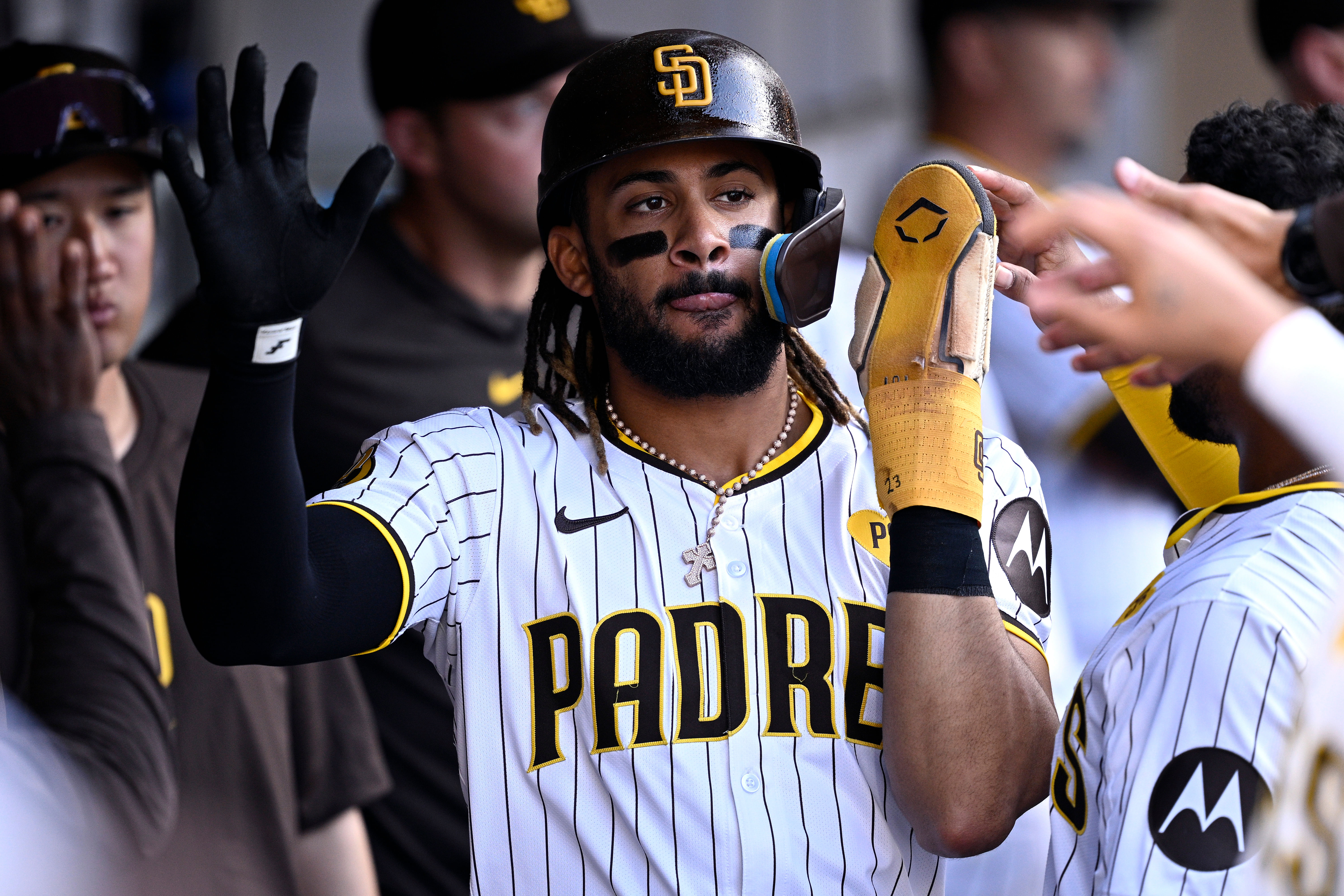 Fernando Tatis Jr. is among the most controversial MLB players. (Photo Credit: IMAGN)