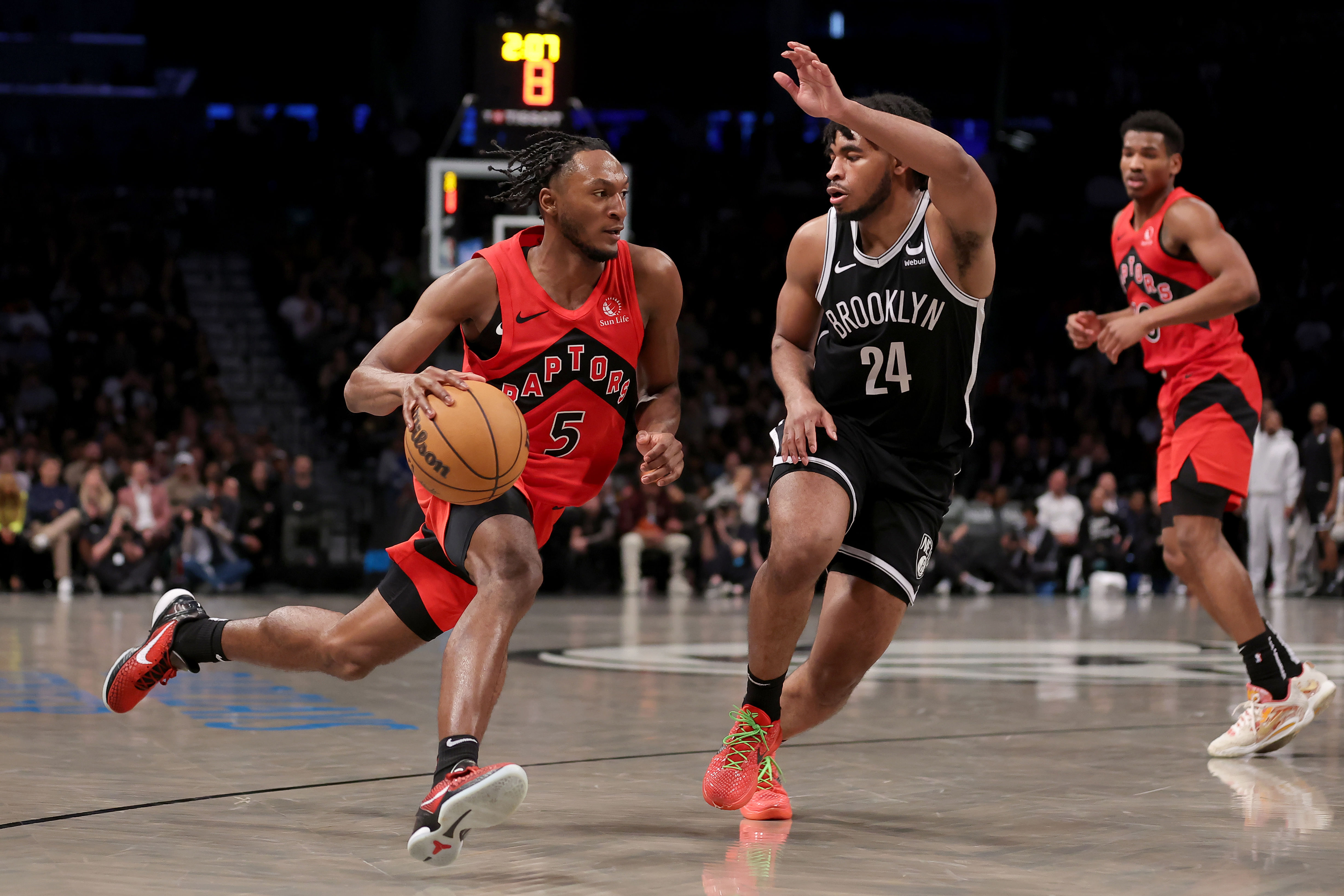 NBA: Toronto Raptors at Brooklyn Nets (Getty)