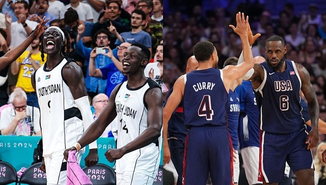 Wenyen Gabriel previews South Sudan's crunch Olympic face off against Team USA after win vs Puerto Rico: "They’re coming for our necks"