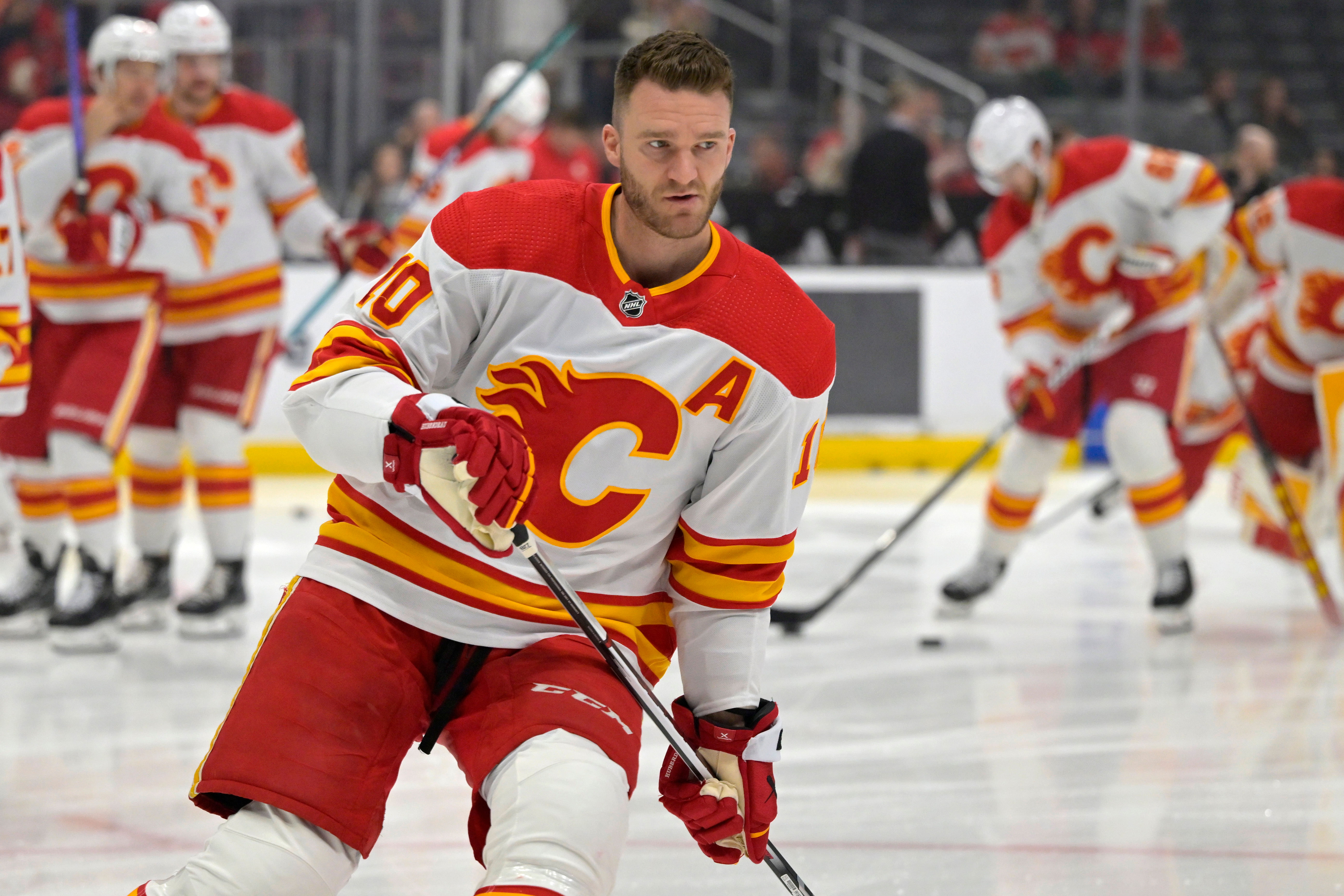 NHL: Calgary Flames at Los Angeles Kings