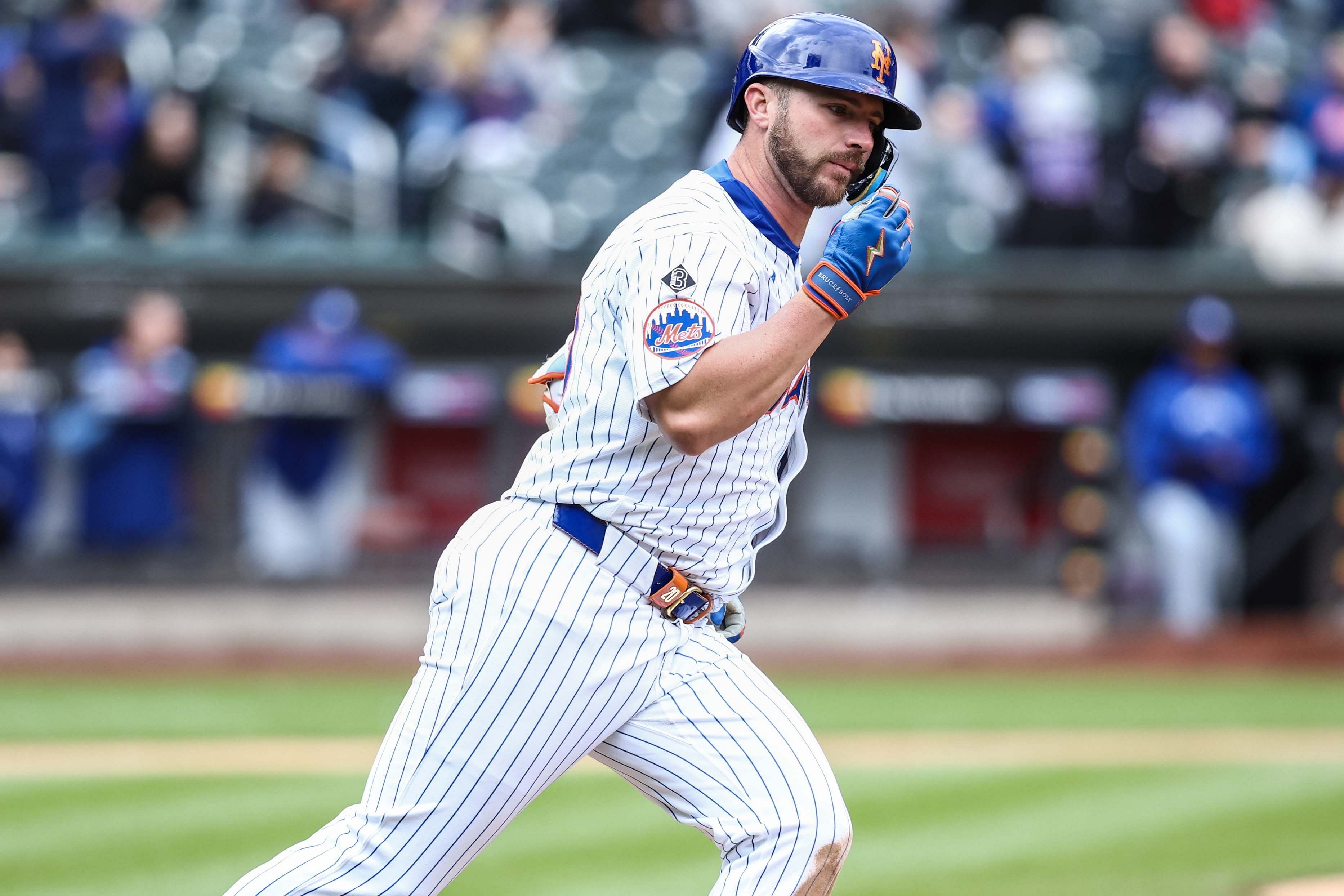 Despite being a huge fan favorite, Pete Alonso is unlikely to stay with the New York Mets beyond 2024 (Photo Credit:IMAGN)