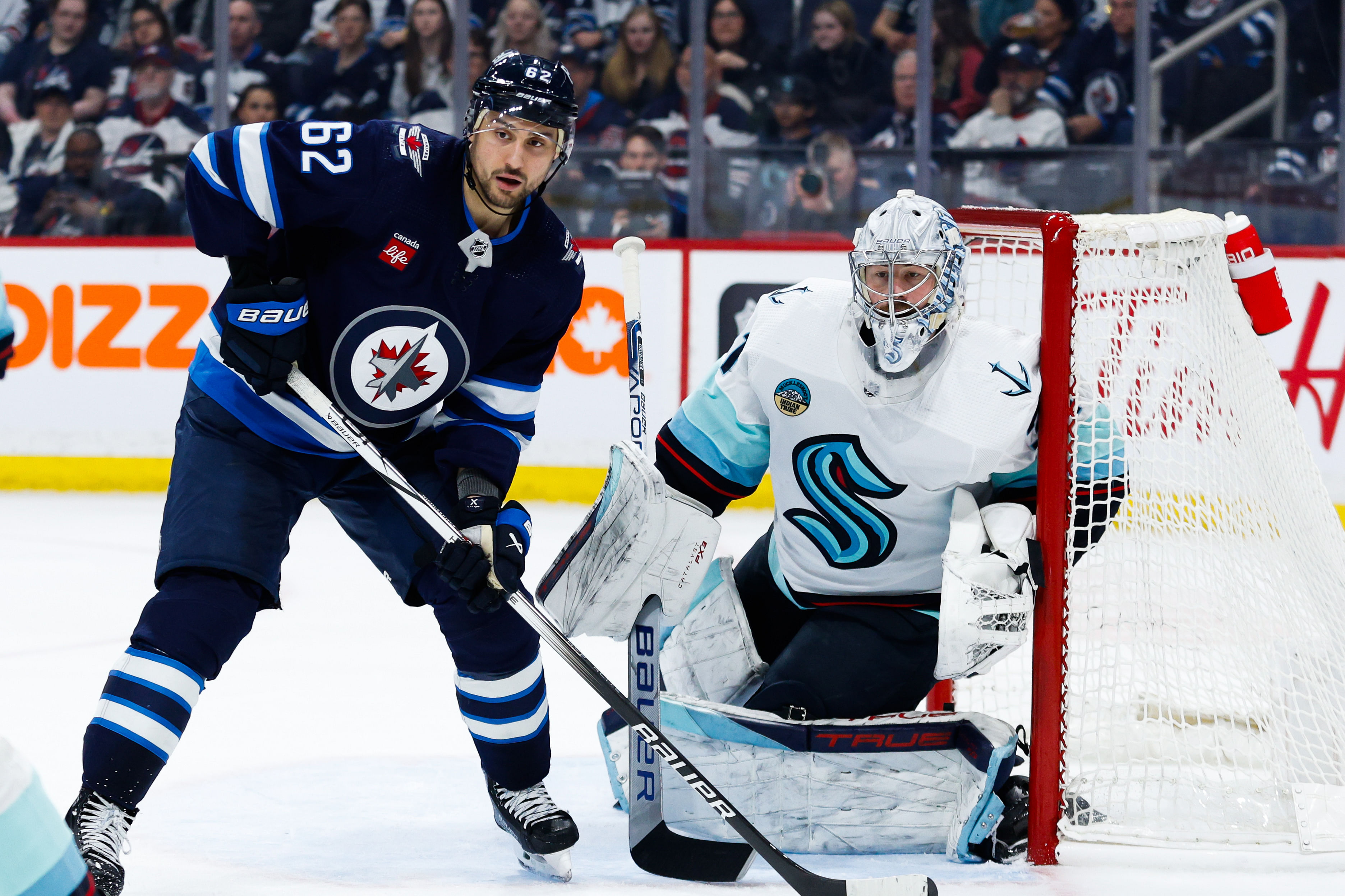 NHL: Seattle Kraken at Winnipeg Jets - Source: Imagn