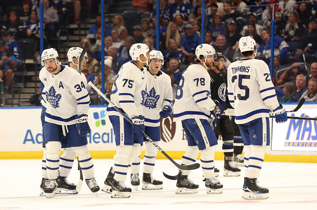 NHL: Toronto Maple Leafs at Tampa Bay Lightning