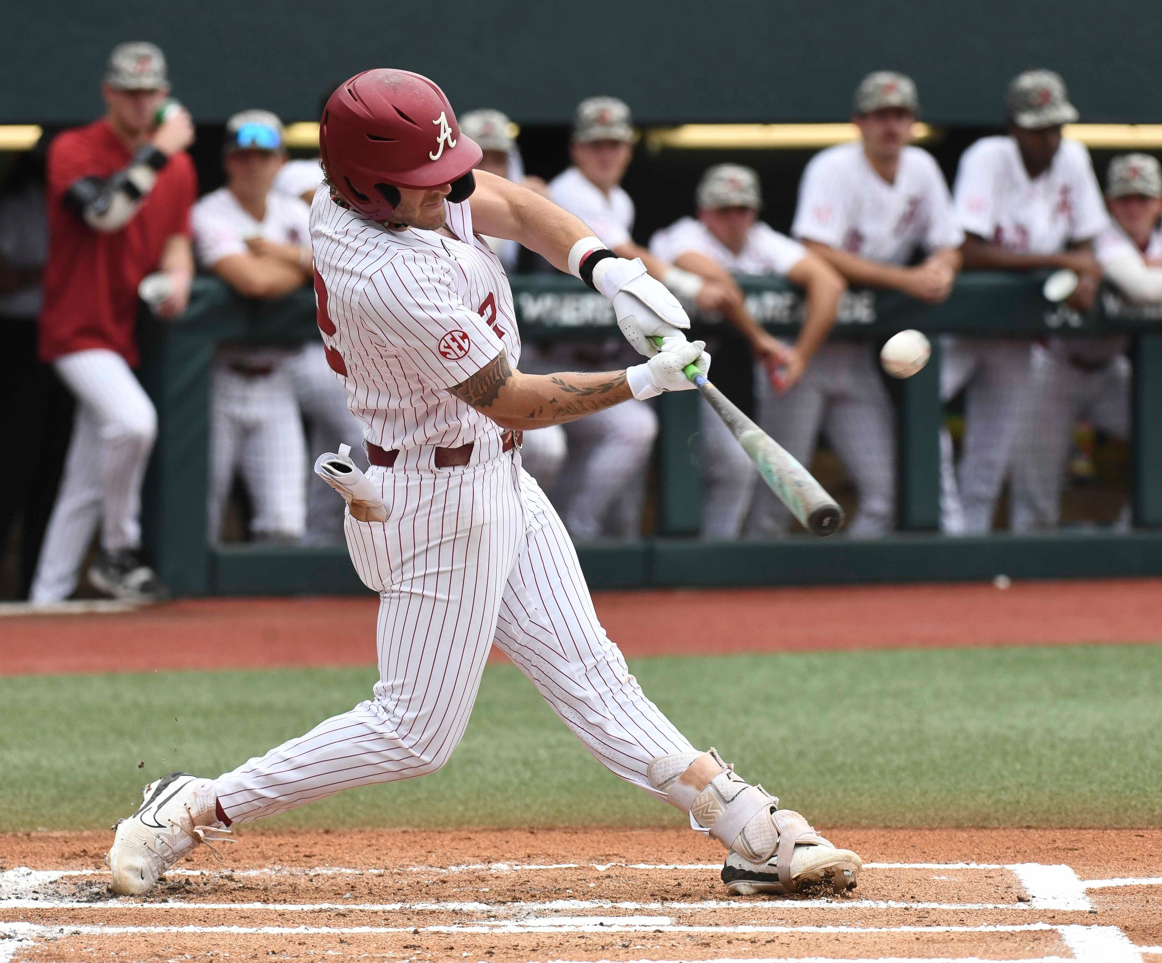 Gage Miller produced 19 home runs and 58 RBIs for Alabama (Image Source: IMAGN)