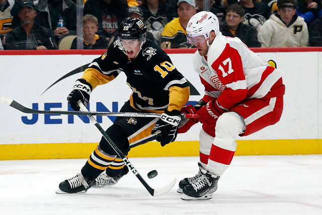 NHL: Detroit Red Wings at Pittsburgh Penguins